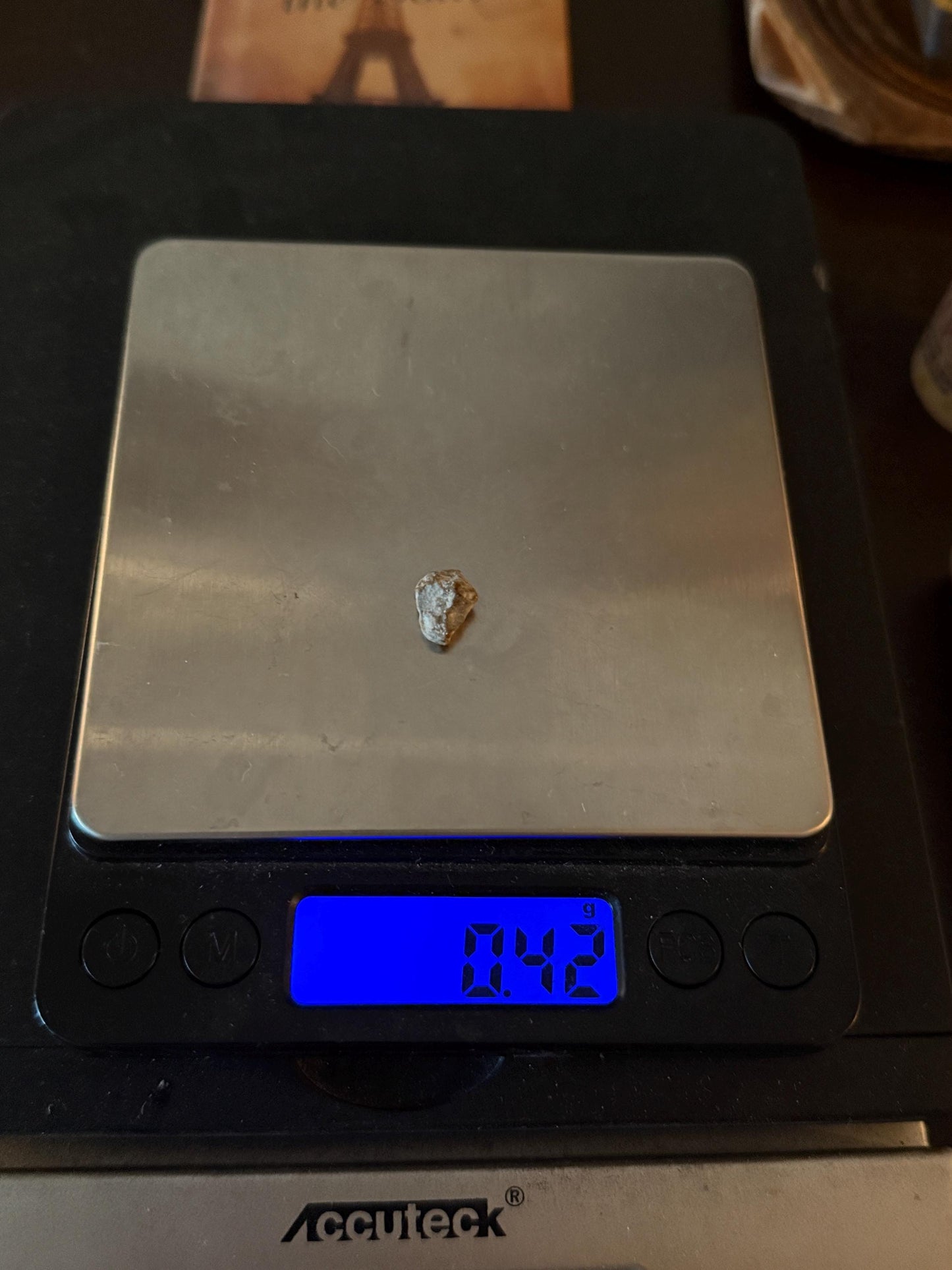 Moon|Lunar Meteorite Pendant, NWA 13974, Feldspathic Breccia, Moon Meteorite, Meteorite Collection, Lunar Feldspathic Breccia, 0.42 grams