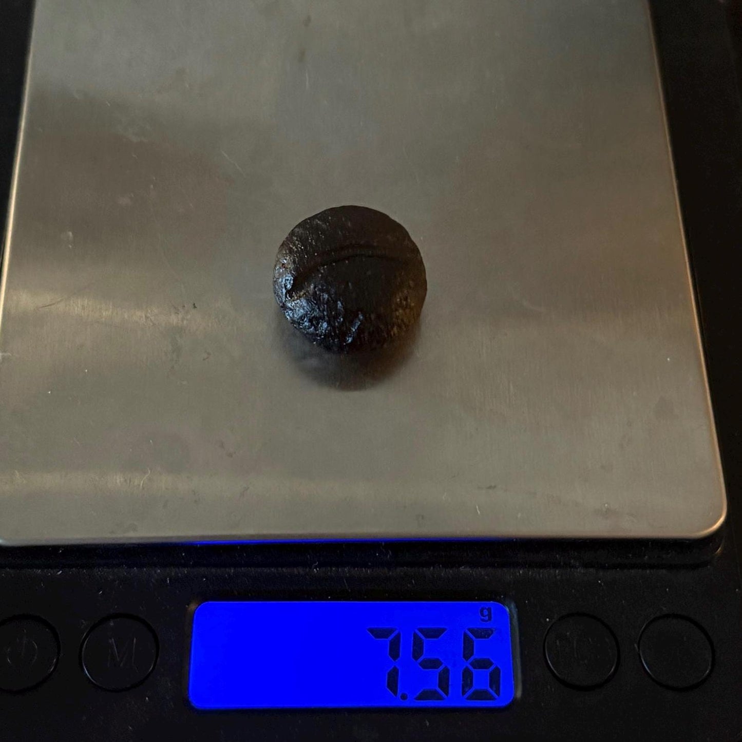 Colombianite Specimen, Beautiful and Translucent, Shamanic, Tektite, Pseudotektite, Obsidian, Healing Energy, Metaphysical, 7.56 grams