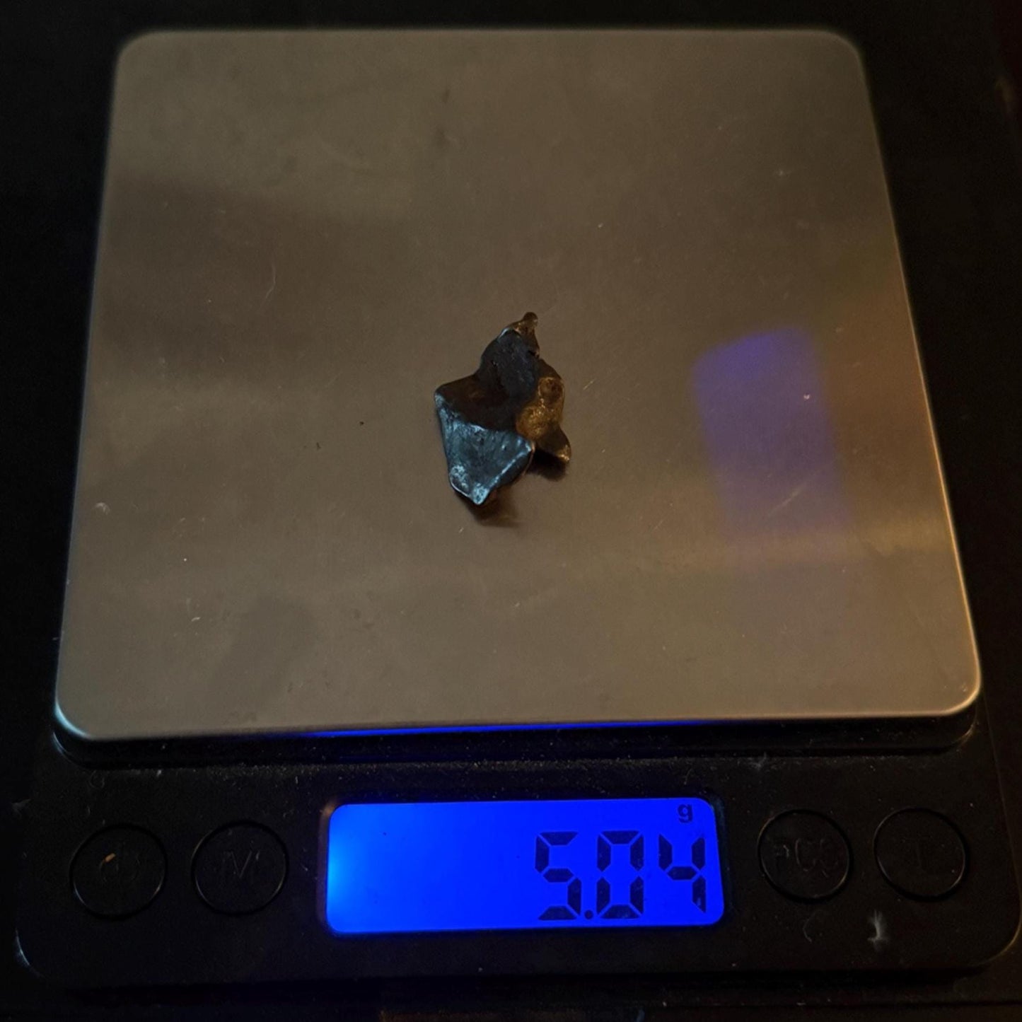 Rare and Unique Agoudal Meteorite Specimen, grams, Iron Meteorite, Astronomy Gift, Space Gift, Meteorites, Iron Meteorite, 5.04 grams
