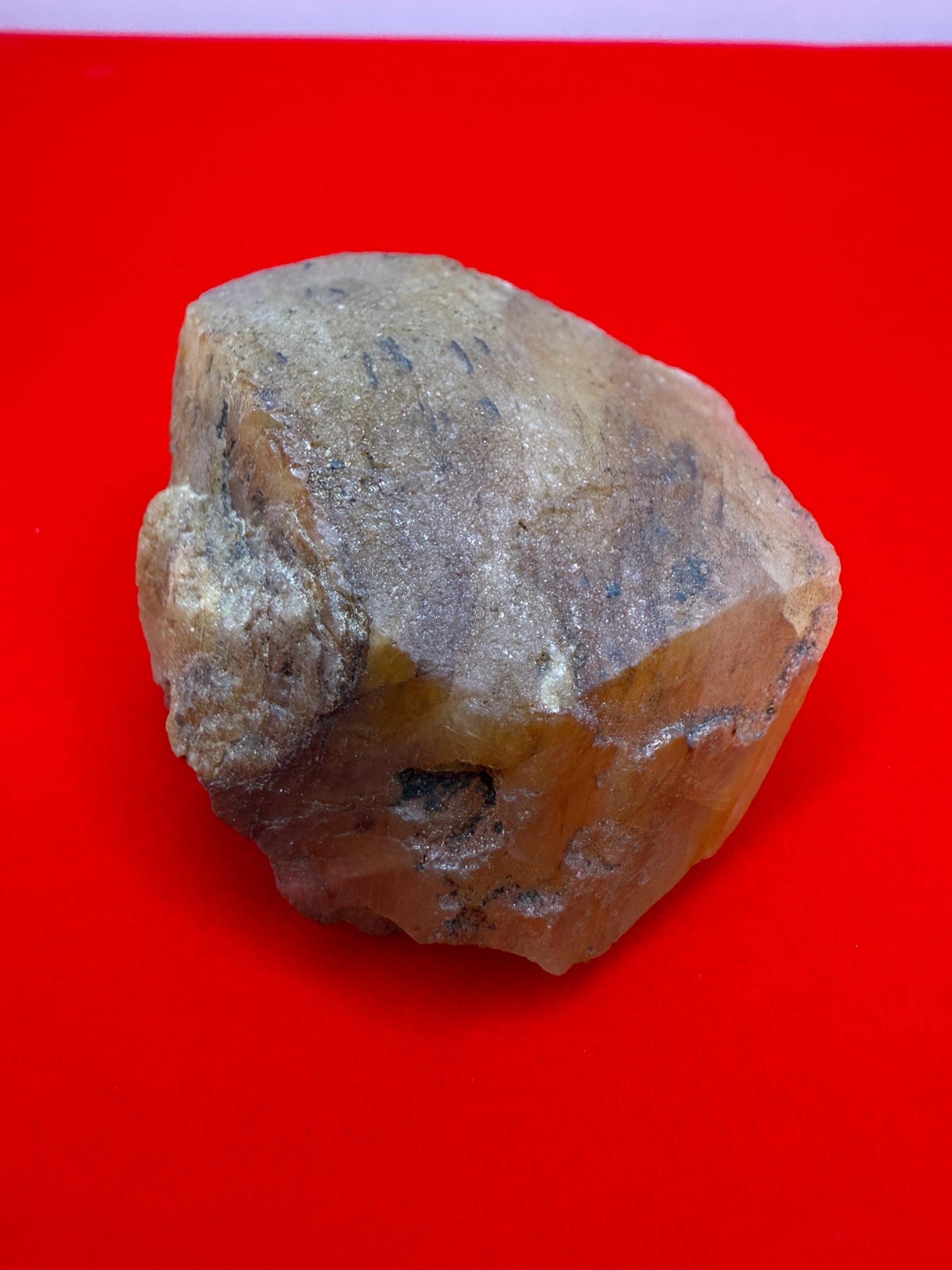 Rare Golden Brazilian Phenacite Crystal 87.54, 438 carats, High-Vibration Energy Stone, Spiritual Growth, Transformation, and Meditation