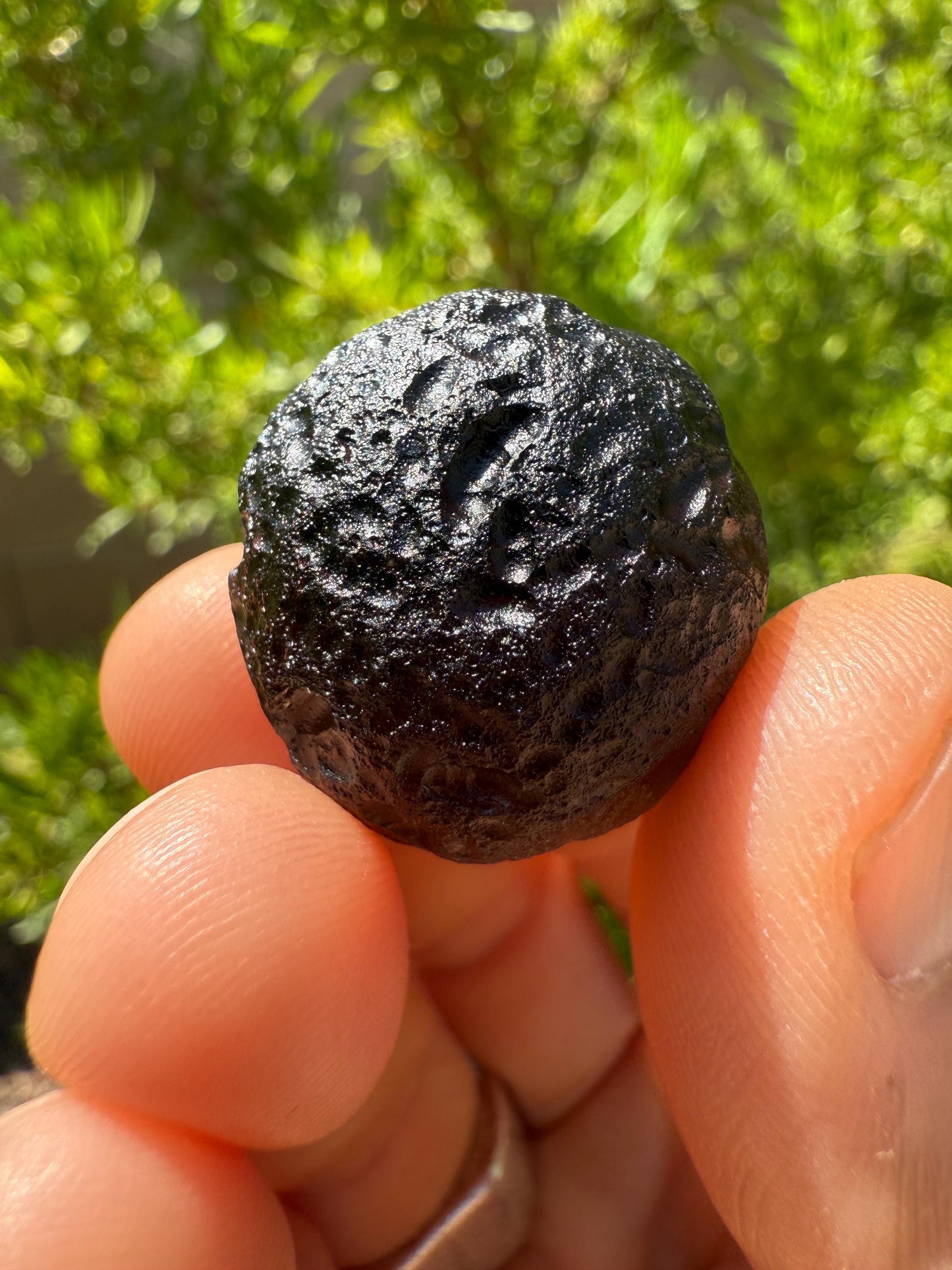 Colombianite Specimen, Beautiful and Translucent, Shamanic, Tektite, Pseudotektite, Obsidian, Healing Energy, Metaphysical, 14.70 grams