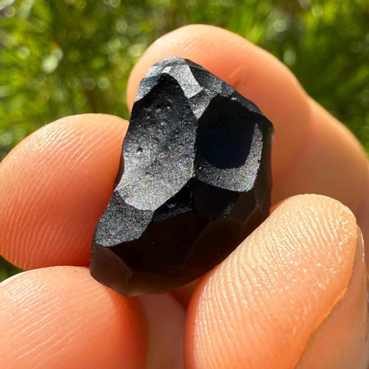 Saffordite Stone, Cintamani, Shamanic, Arizona, Pseudotektite, Obsidian, Metaphysical, Reiki Energy, Visible Internal Bubbles, 3.50 grams