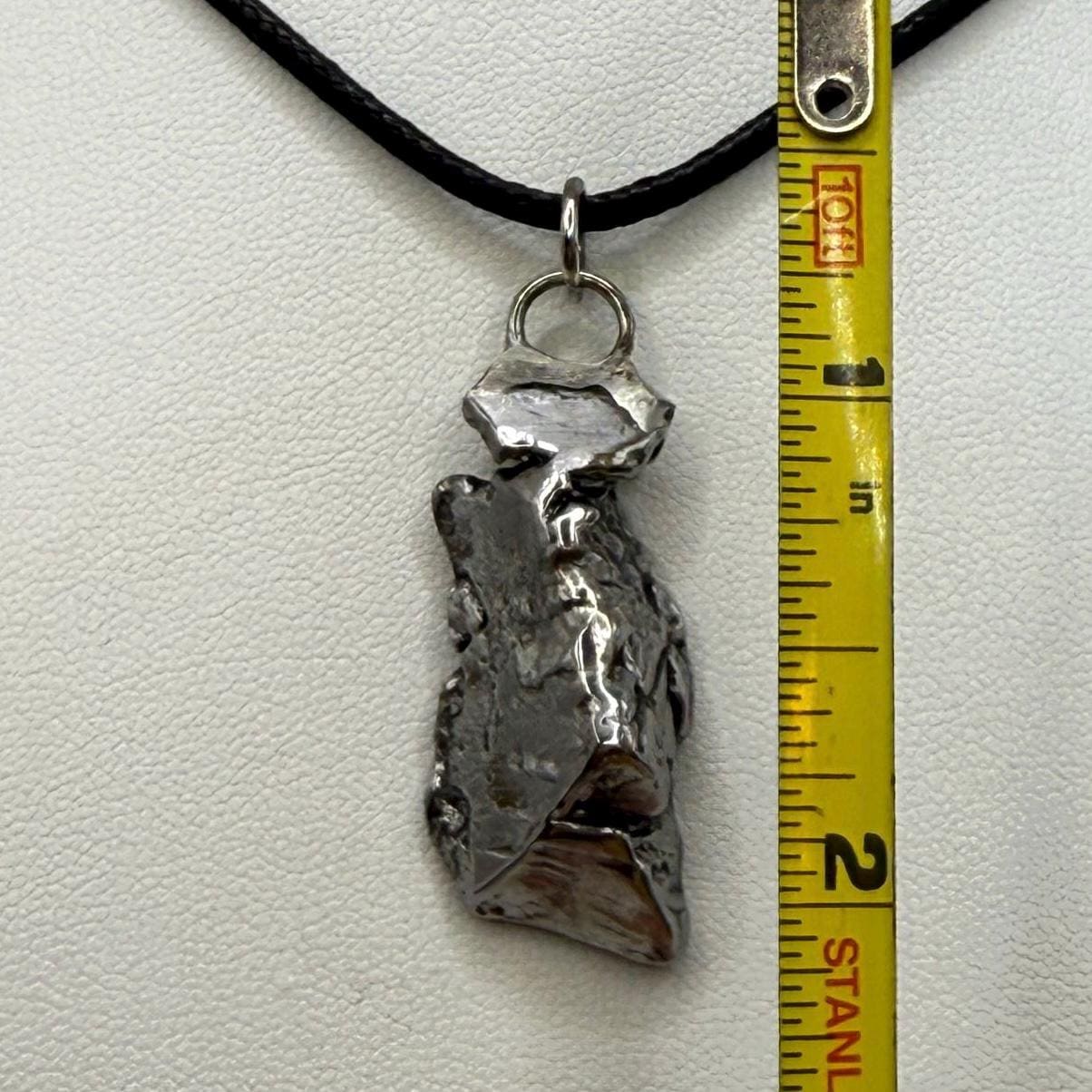 Beautiful Aletai Meteorite Pendant, 12.79 grams, Astronomy Gift, Authentic Meteorite, Meteorite Jewelry, Meteorite Pendant, COA, Space Gift
