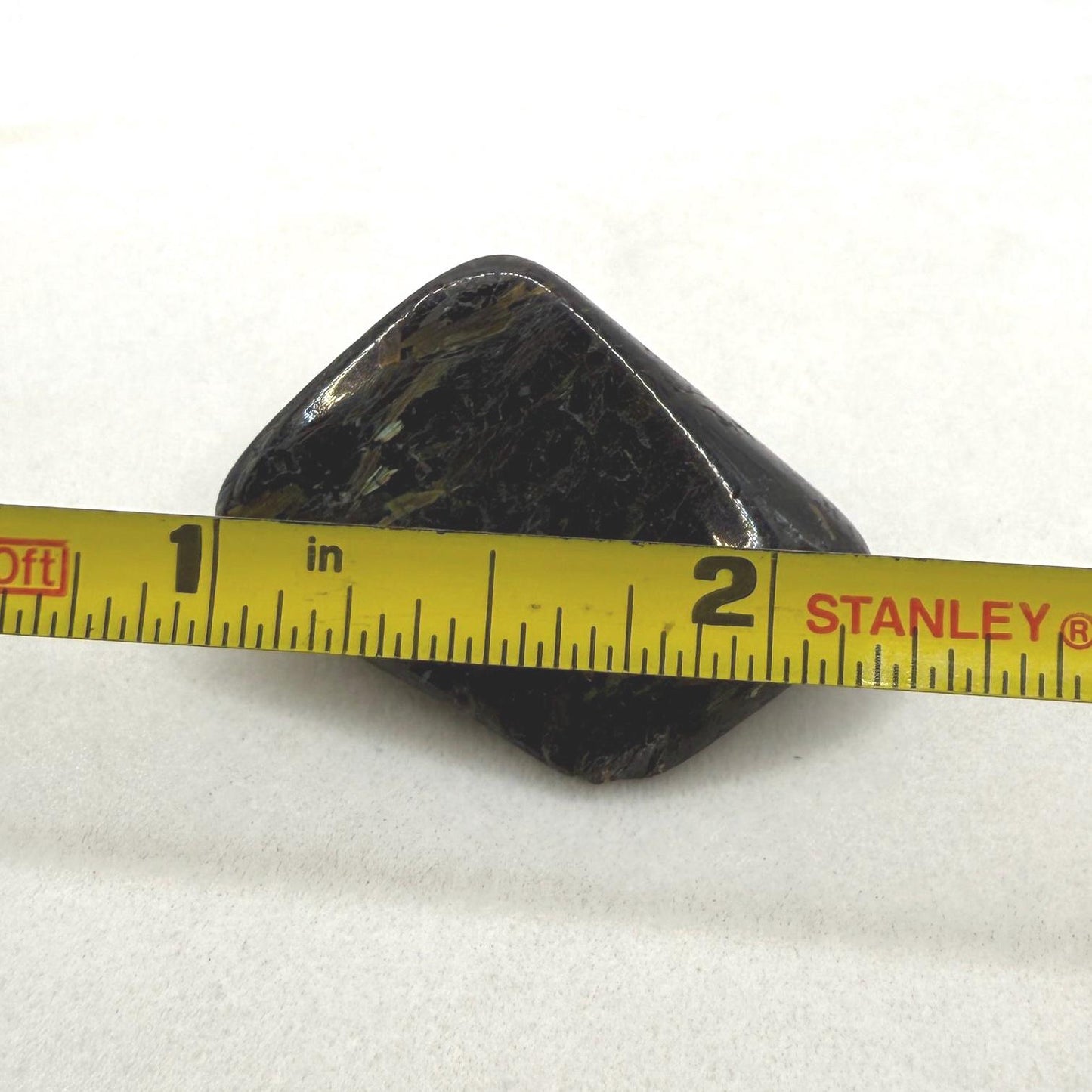 Nuummite Stone, Sorcerer’s Stone, Natural Nuummite, Greenland, Reiki, Rock Collection, Manifesting, Grounding, Energy Work, 15.78 grams