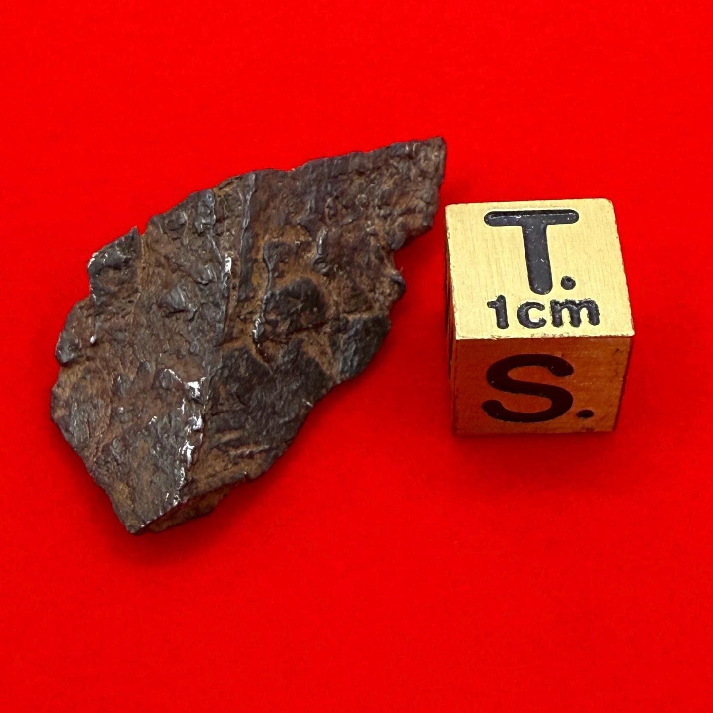 Gibeon Meteorite, Namibia, Iron IVA, 9.79 grams, Rare Meteorite, Iron Meteorite, Astronomy Gift, Space Gift, African Meteorite