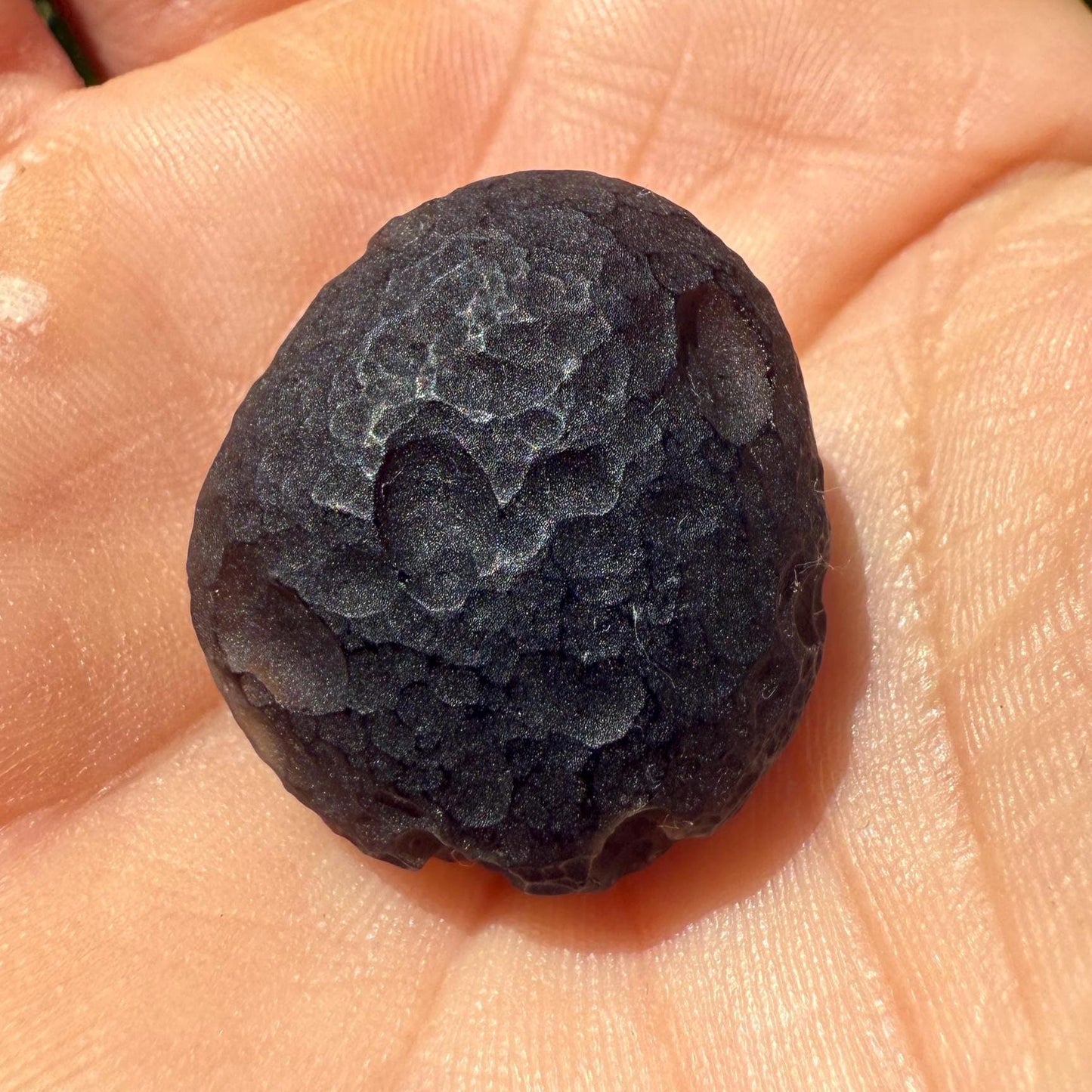 Saffordite Stone, Cintamani, Rare and Beautiful, Shamanic, Arizona, Pseudotektite, Obsidian, Metaphysical, 9.21 grams