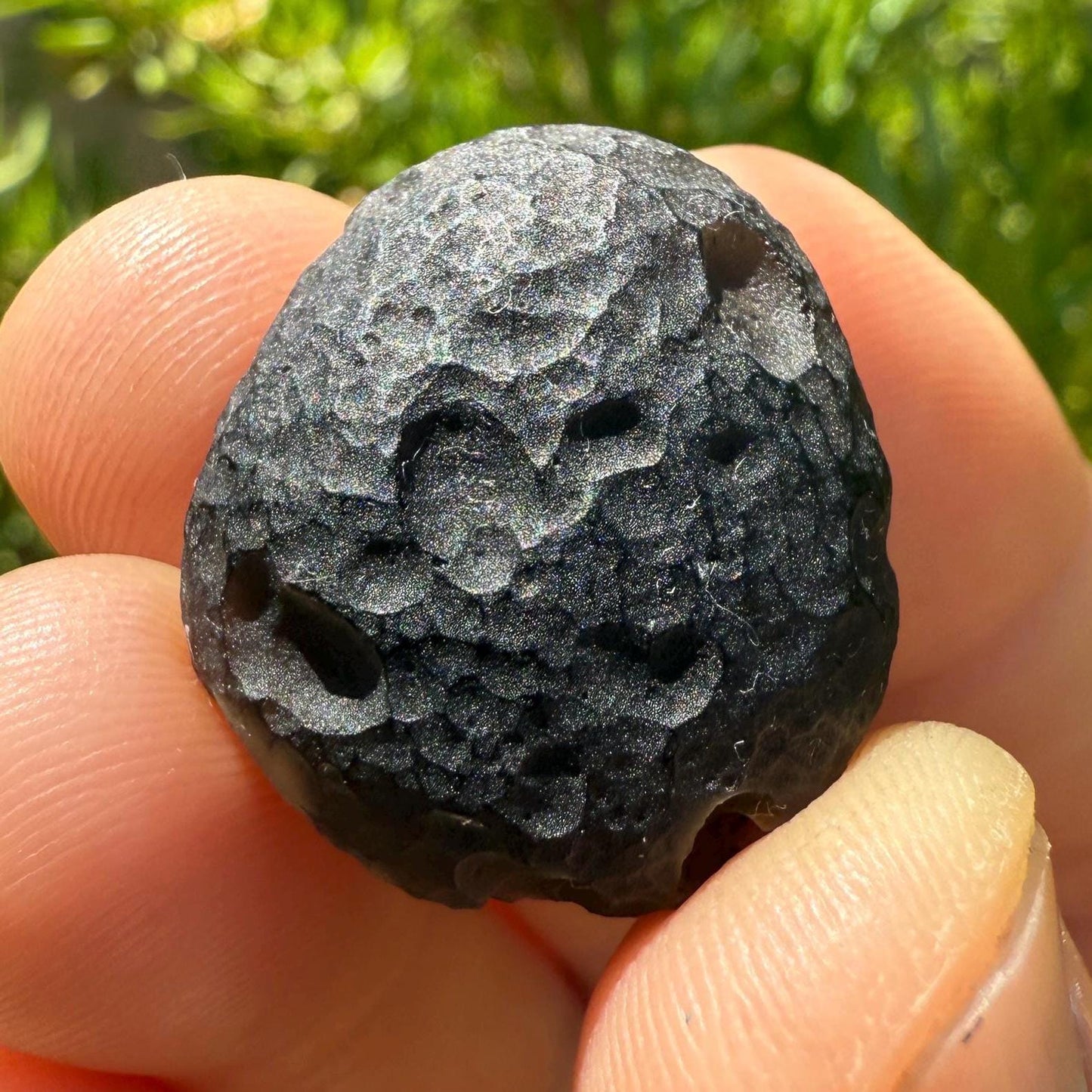 Saffordite Stone, Cintamani, Rare and Beautiful, Shamanic, Arizona, Pseudotektite, Obsidian, Metaphysical, 9.21 grams
