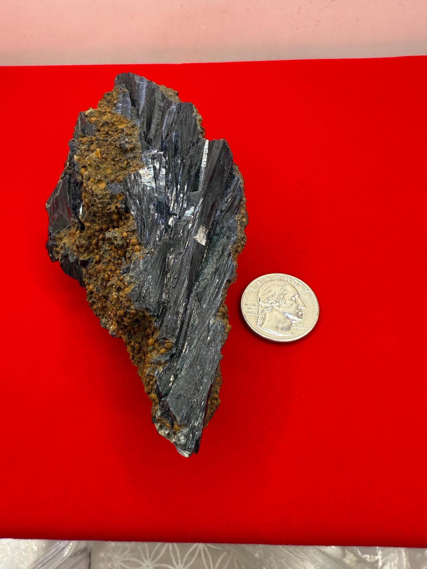 Rare Large Vivianite Crystal Specimen, Vivianite, Vivianite, Brazilian Vivianite, Reiki Energy, Crystal Collection, Reiki, 275 Grams/9.8 oz