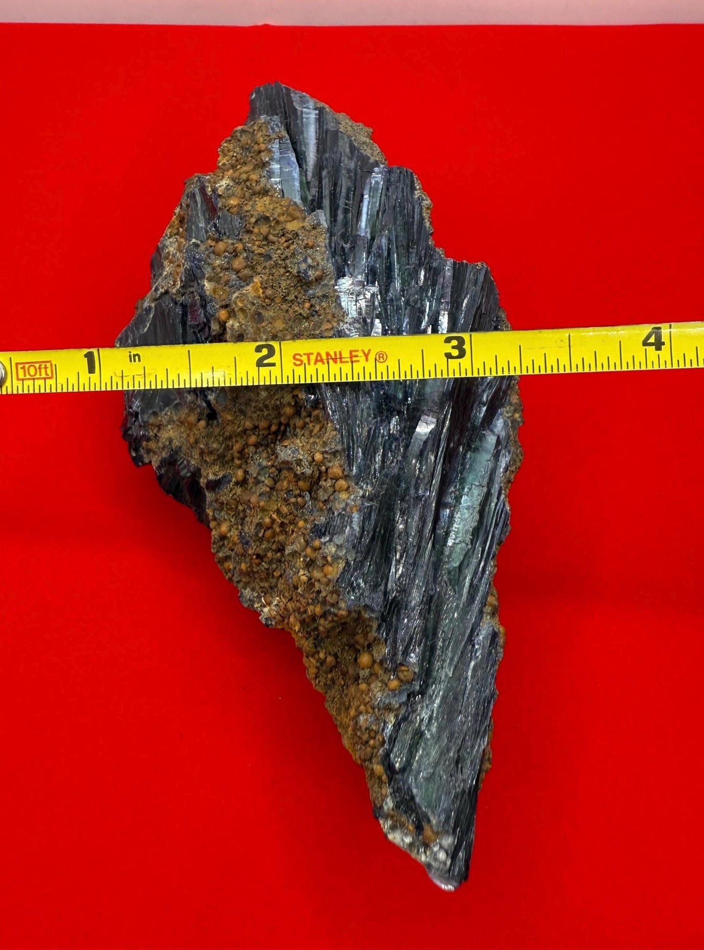 Rare Large Vivianite Crystal Specimen, Vivianite, Vivianite, Brazilian Vivianite, Reiki Energy, Crystal Collection, Reiki, 275 Grams/9.8 oz