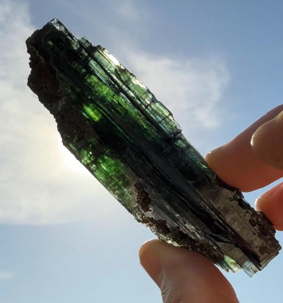Rare Vivianite Crystal, Vivianite, Vivianite, Brazilian Vivianite, Reiki Energy, Crystal Collection, Reiki, 43.99 grams|219.95 carats
