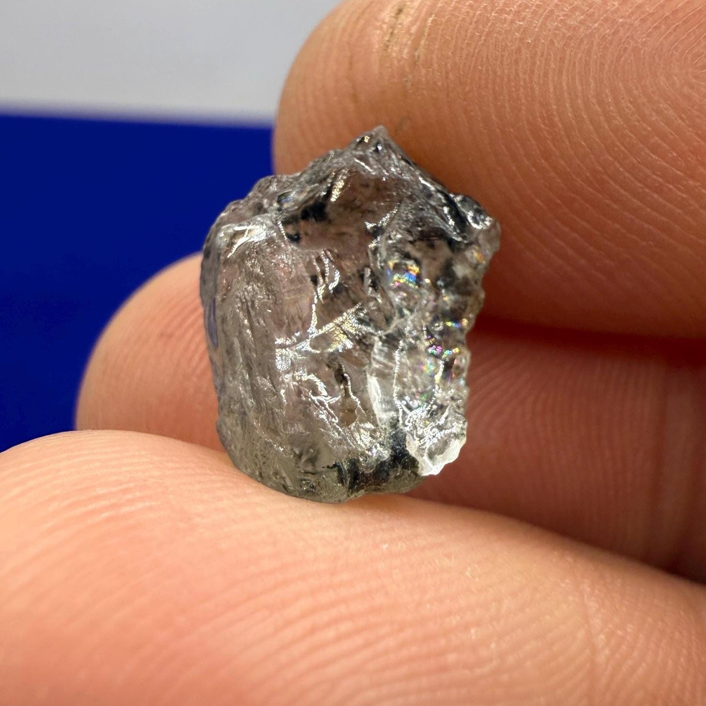 Brazilian Phenacite Crystal: High Vibration Meditation Stone, 1.04g/5.2ct