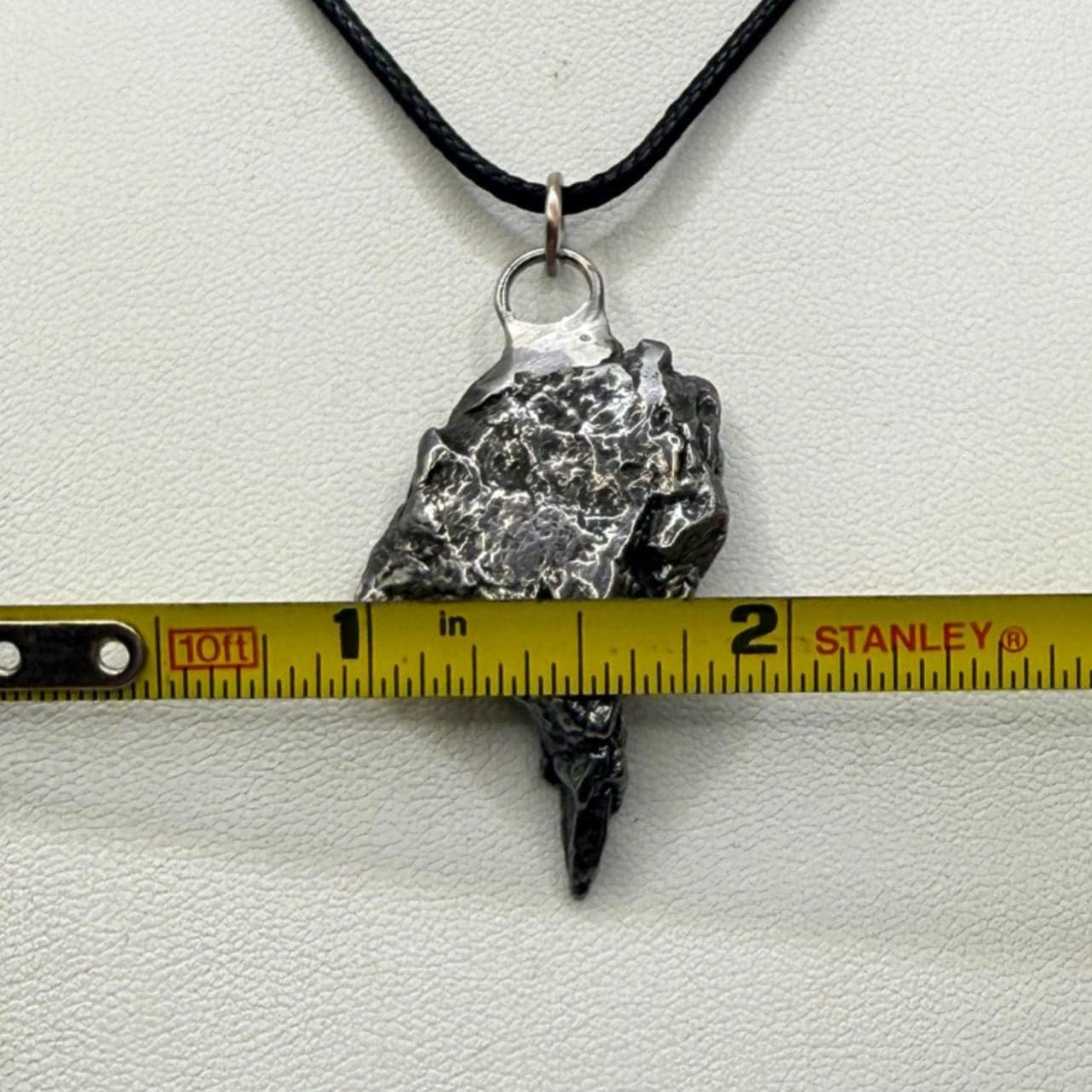 Beautiful Meteorite Campo del Cielo Pendant 15.12 Grams, Astronomy Gift, Authentic Meteorite, Meteorite Jewelry, Meteorite Pendant, COA