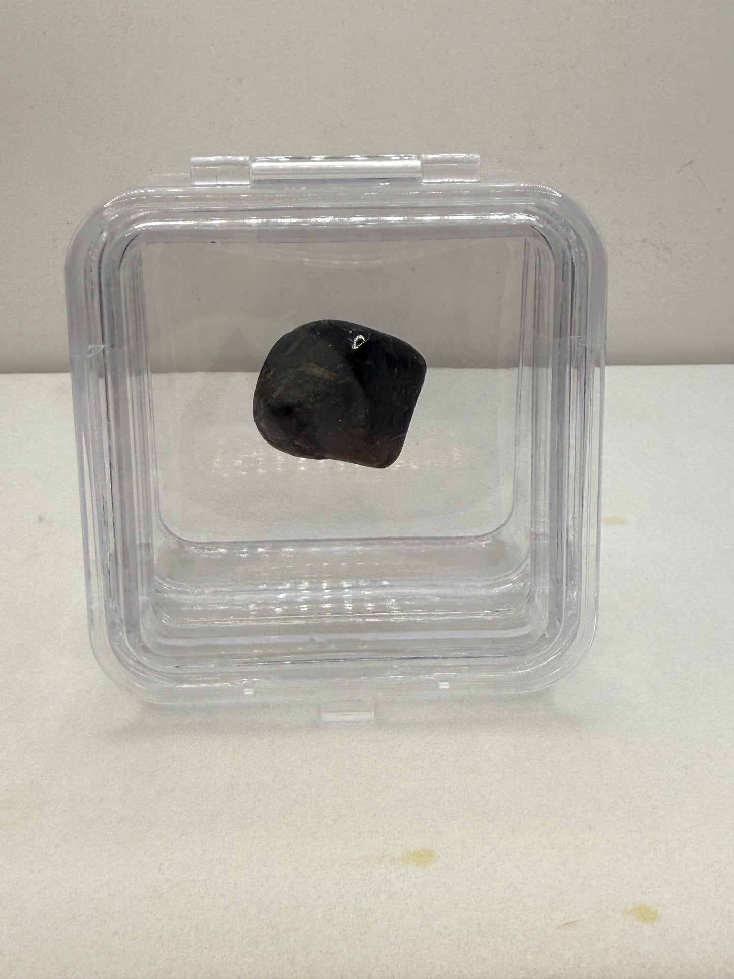 Nuummite Stone: Greenland Stone for Reiki, Grounding, Talisman, 16.00 grams