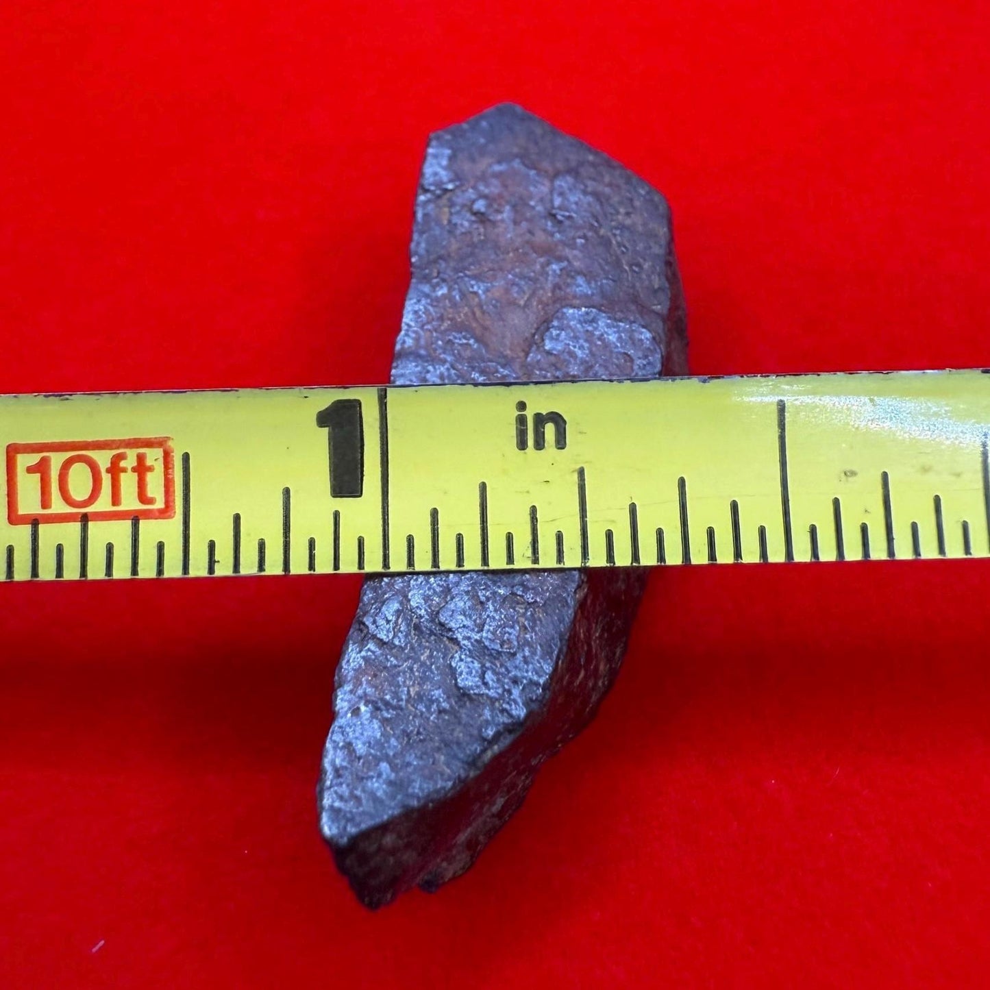 Gibeon Meteorite: 9.48 grams, Iron IVA, Namibia, Rare Iron Meteorite