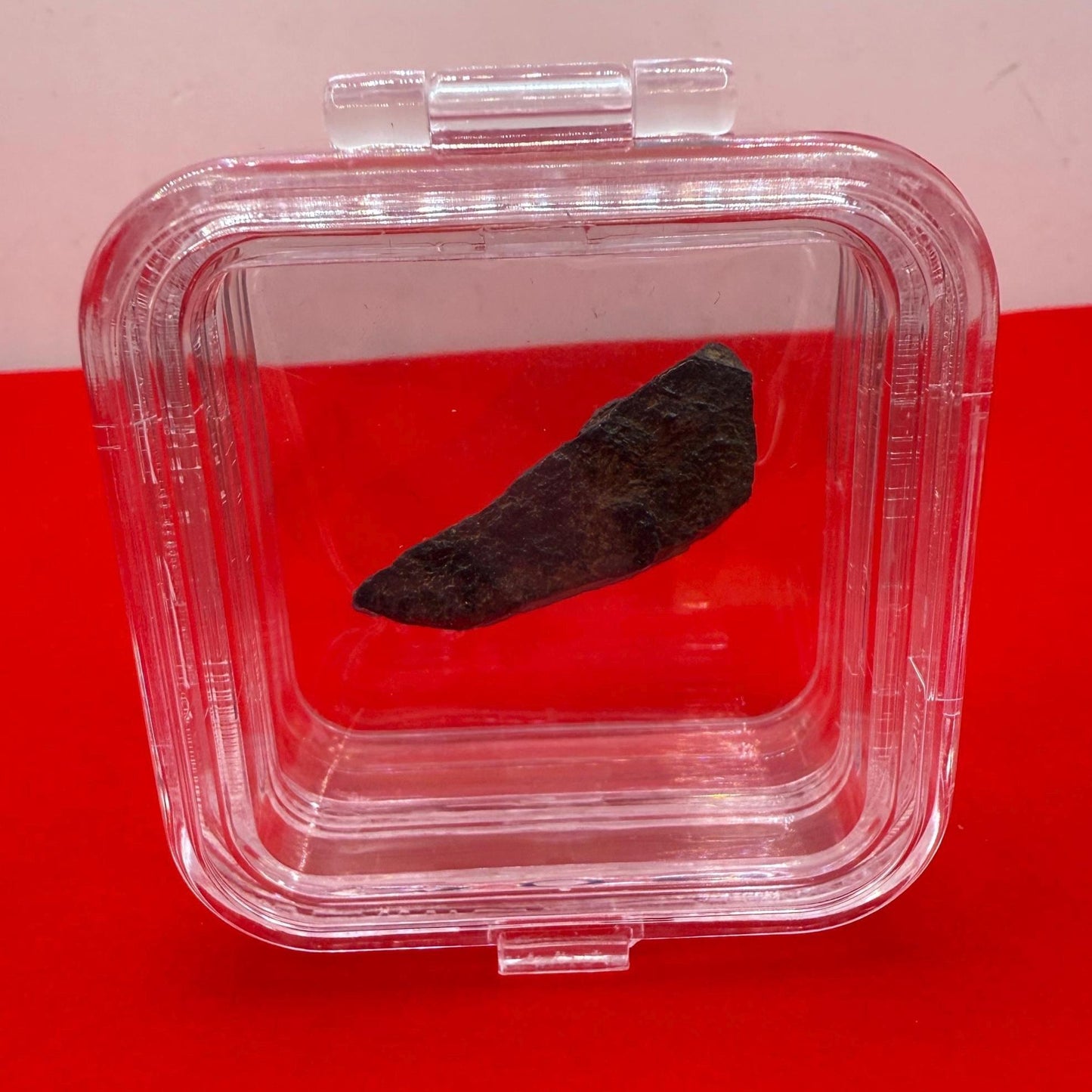 Gibeon Meteorite: 9.48 grams, Iron IVA, Namibia, Rare Iron Meteorite