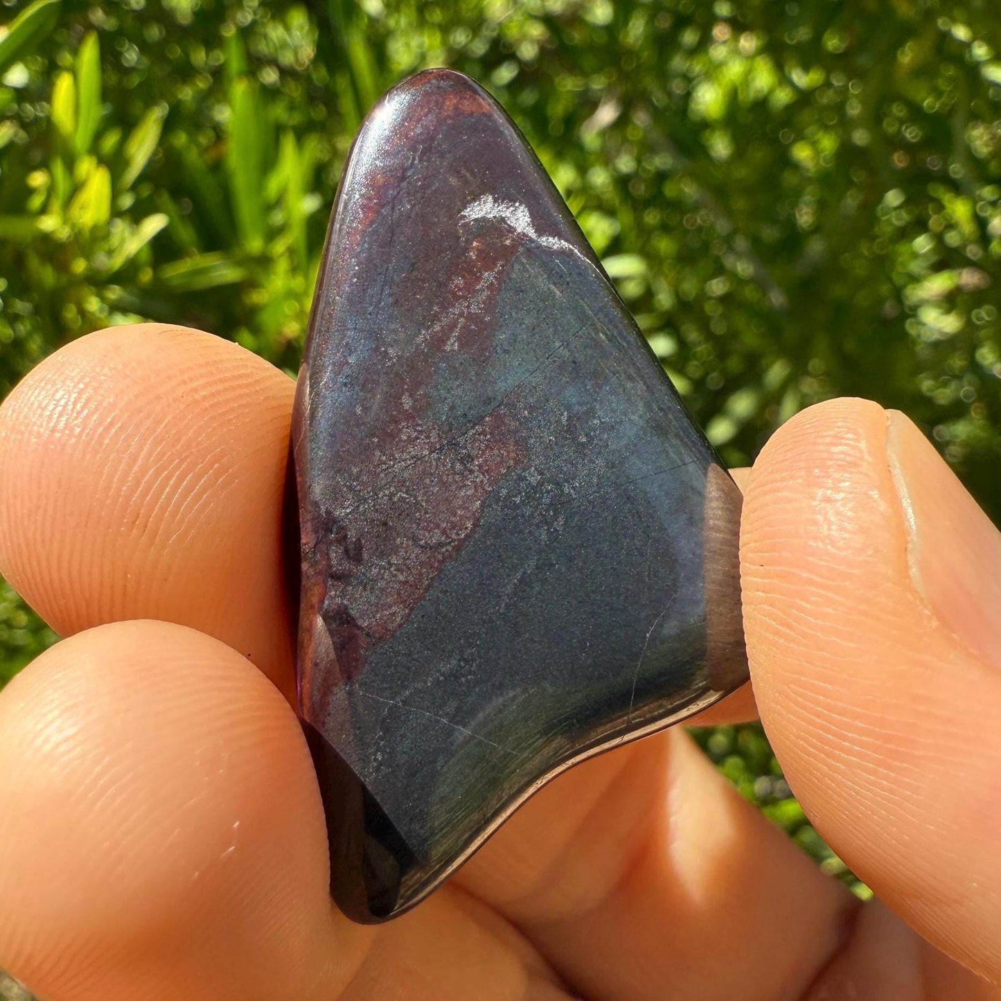 Polished Sugalite Specimen: Rare South African Reiki Stone, 15.39 grams