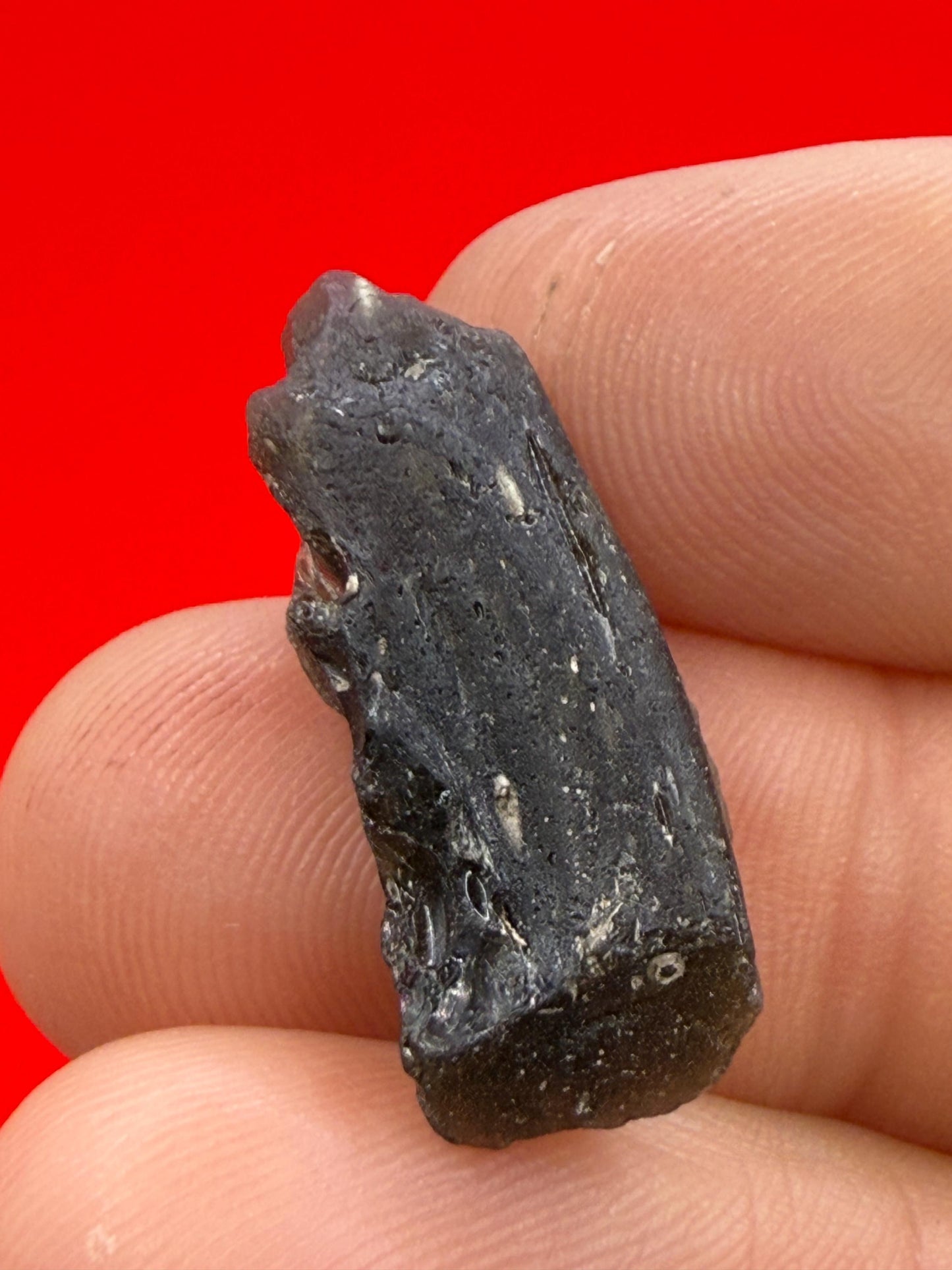 Darwin Glass Tektite: Tasmanian Impactite Talisman, 2.08 grams
