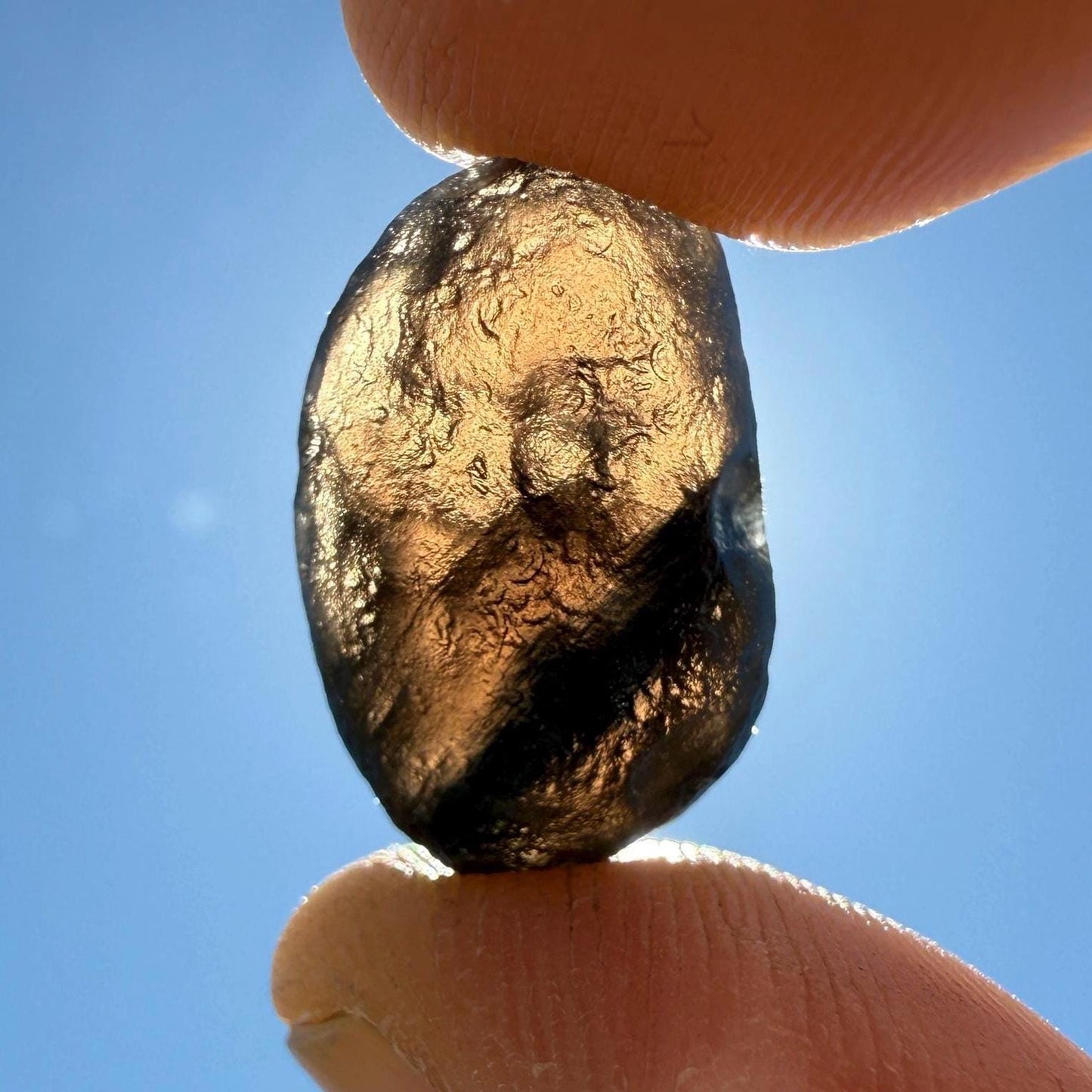 Saffordite Specimen, Cintamani, Rare and Beautiful, Shamanic, Arizona, Pseudotektite, Obsidian, Metaphysical, 3.02 grams