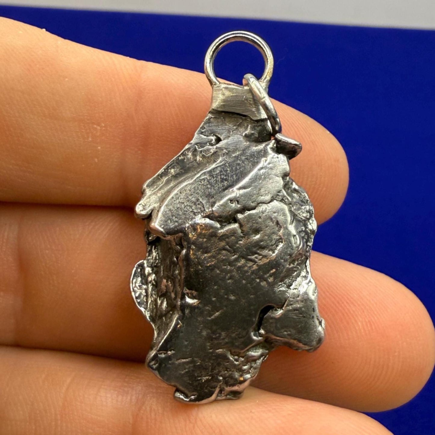 Beautiful Aletai Meteorite Pendant, 15.07 grams, Astronomy Gift, Authentic Meteorite, Meteorite Jewelry, Meteorite Pendant, COA, Space Gift