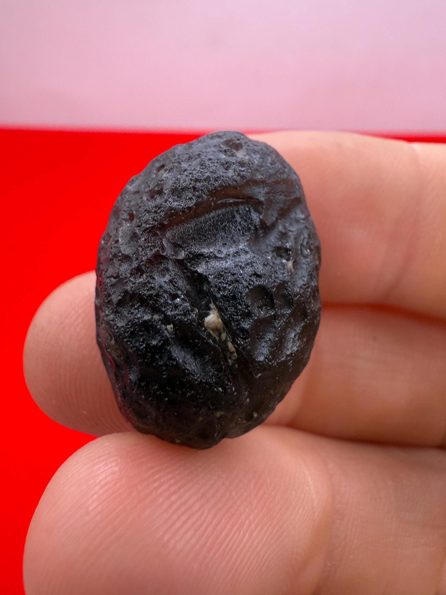 Colombianite Specimen, Beautiful and Translucent, Shamanic, Tektite, Pseudotektite, Obsidian, Healing Energy, Metaphysical, 9.52 grams