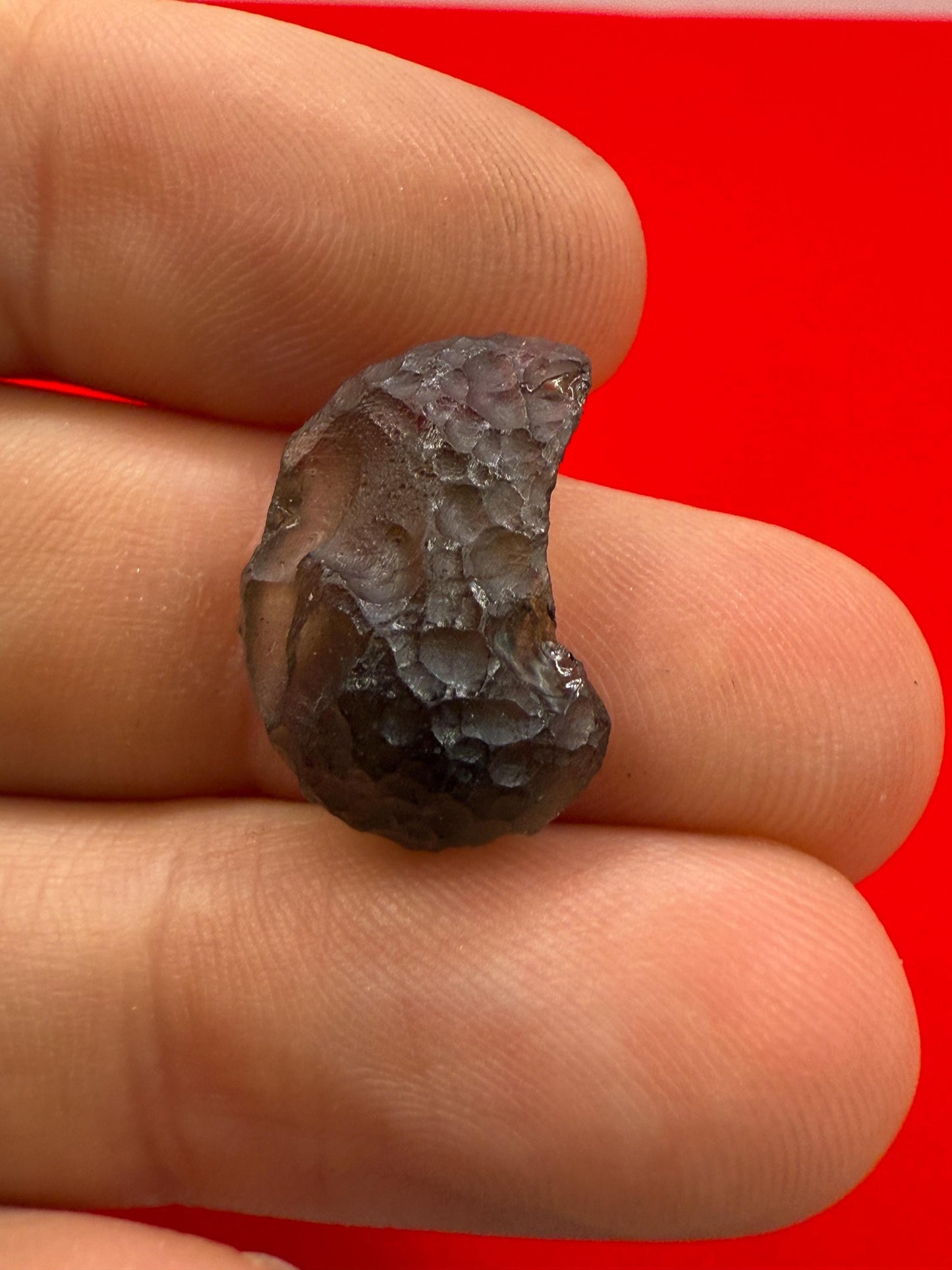 Colombianite Specimen, Beautiful and Translucent, Shamanic, Tektite, Pseudotektite, Obsidian, Healing Energy, Metaphysical, 1.77 grams