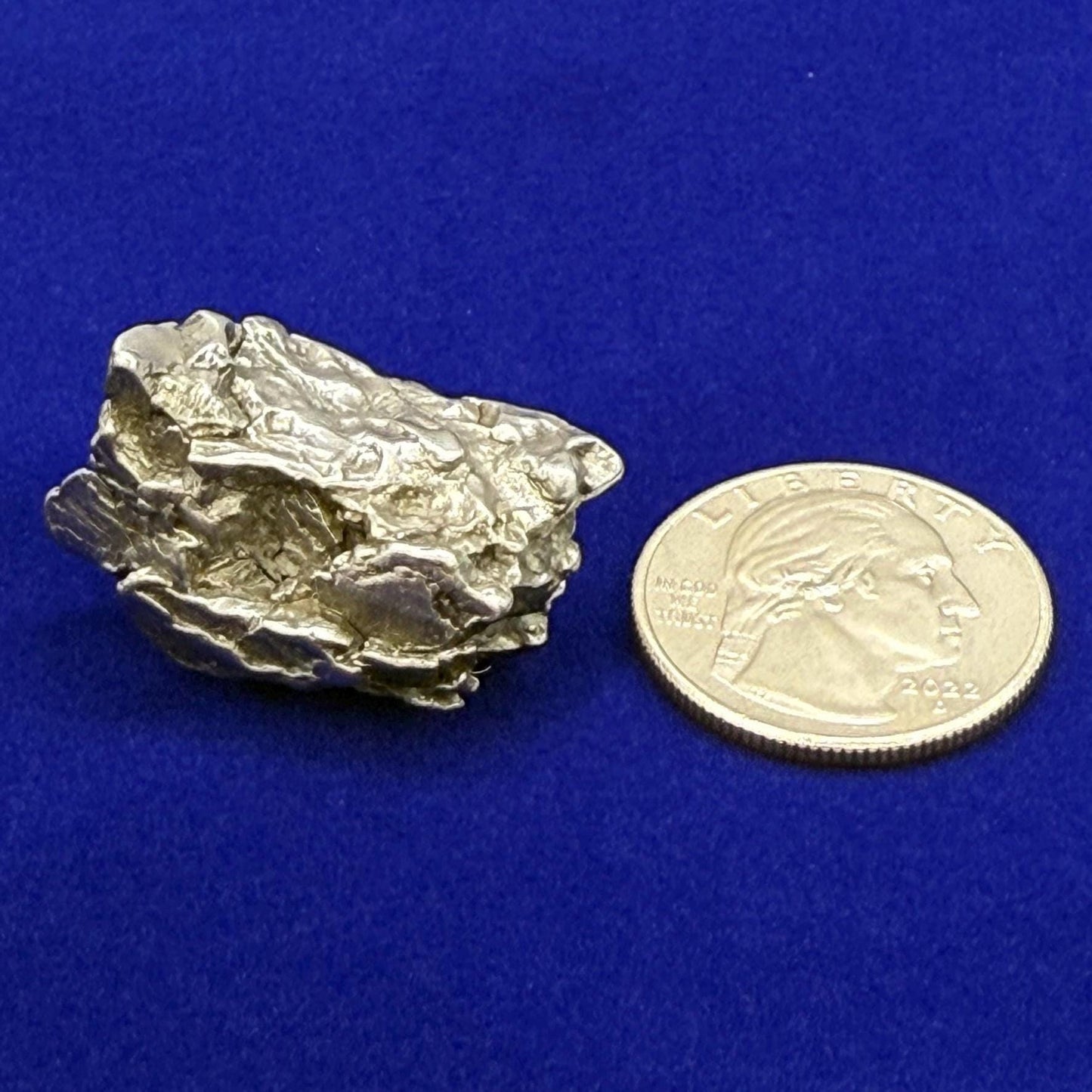Uruacu Iron Meteorite Specimen: Space Gift, Authentic Meteorite, Brazil, 29.90 Grams