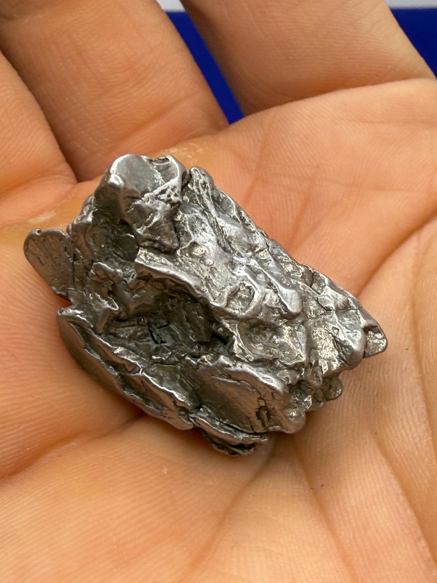 Uruacu Iron Meteorite Specimen: Space Gift, Authentic Meteorite, Brazil, 29.90 Grams