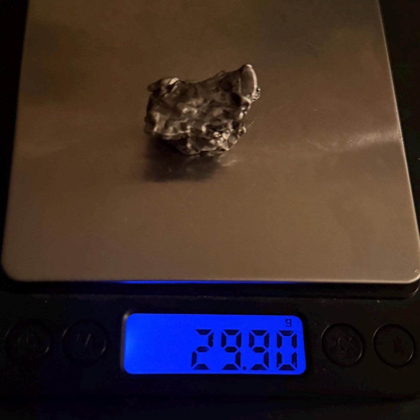 Uruacu Iron Meteorite Specimen: Space Gift, Authentic Meteorite, Brazil, 29.90 Grams