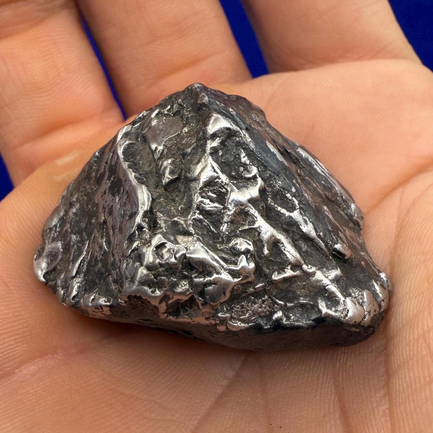 Uruacu Iron Meteorite Specimen: Space Gift, Authentic Meteorite, Brazil, 68.44 grams