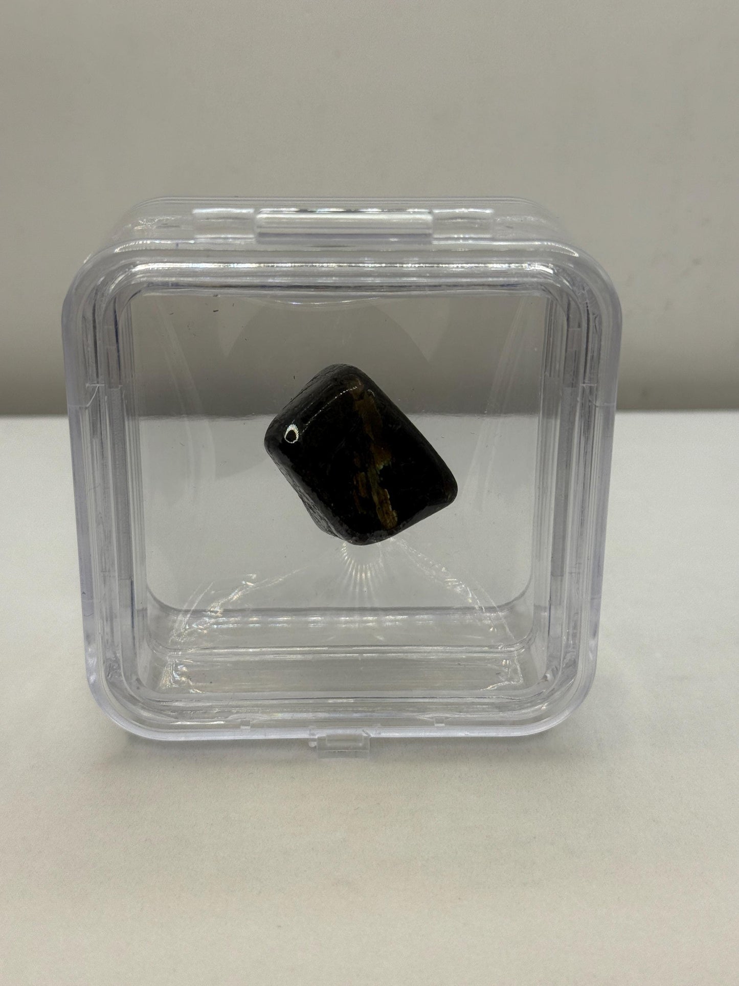 Nuummite Stone, Sorcerer’s Stone, Natural Nuummite, Greenland, Reiki, Rock Collection, Manifesting, Grounding, Energy Work, 23.37 grams
