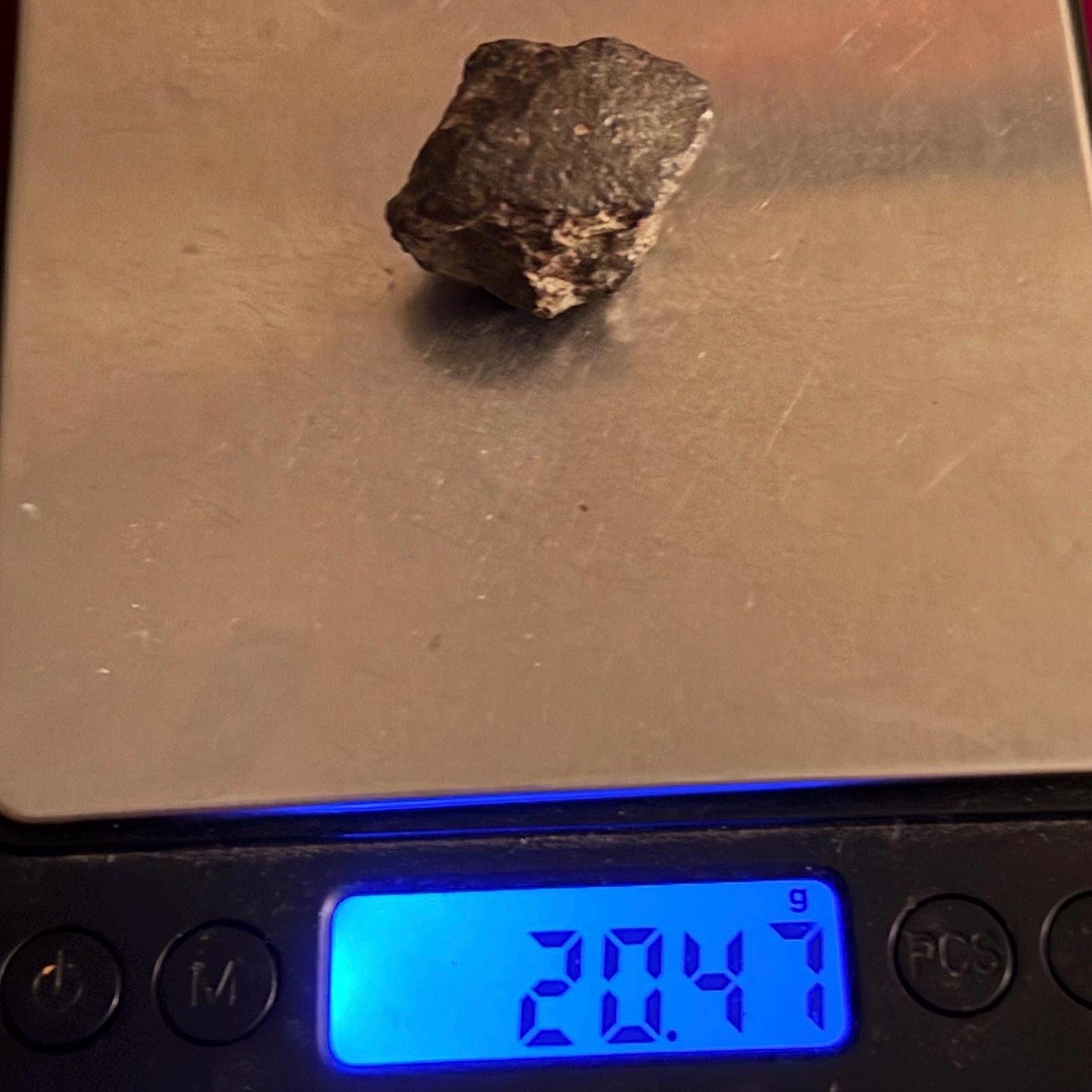 Meteorite NWA 869 Chondrite Stony Meteorite, 20.47 grams, Authentic Meteorite, Meteorite Collection, COA, Astronomy Gift, Space Gift