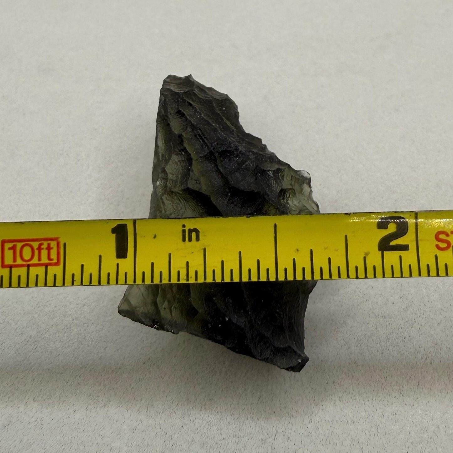 Authentic Moldavite Tektite Specimen: Czech Republic, Reiki Energy, 6.39g/31.95ct
