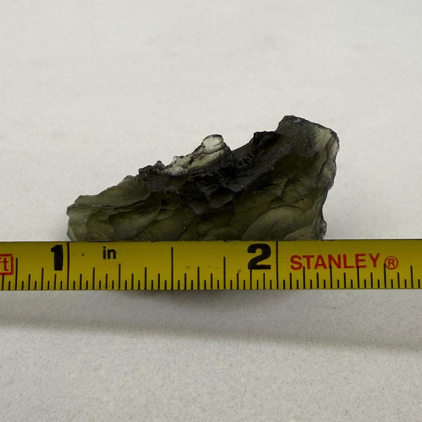 Authentic Moldavite Tektite Specimen: Czech Republic, Reiki Energy, 6.39g/31.95ct