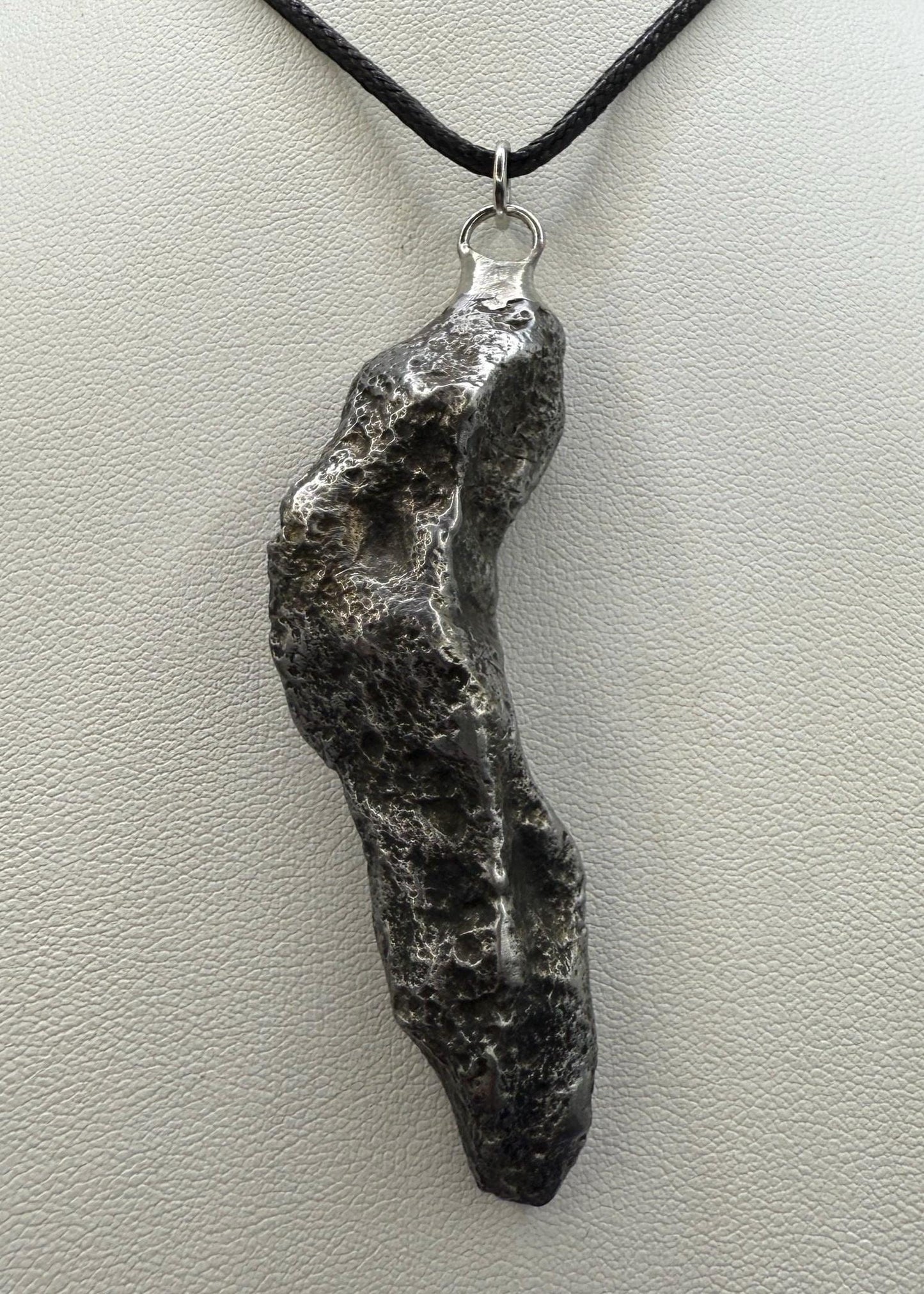 Sikhote-Alin Meteorite Pendant 48.16 grams, Astronomy Gift, Authentic Meteorite, Space Gift, Meteorite Jewelry, Iron Meteorite