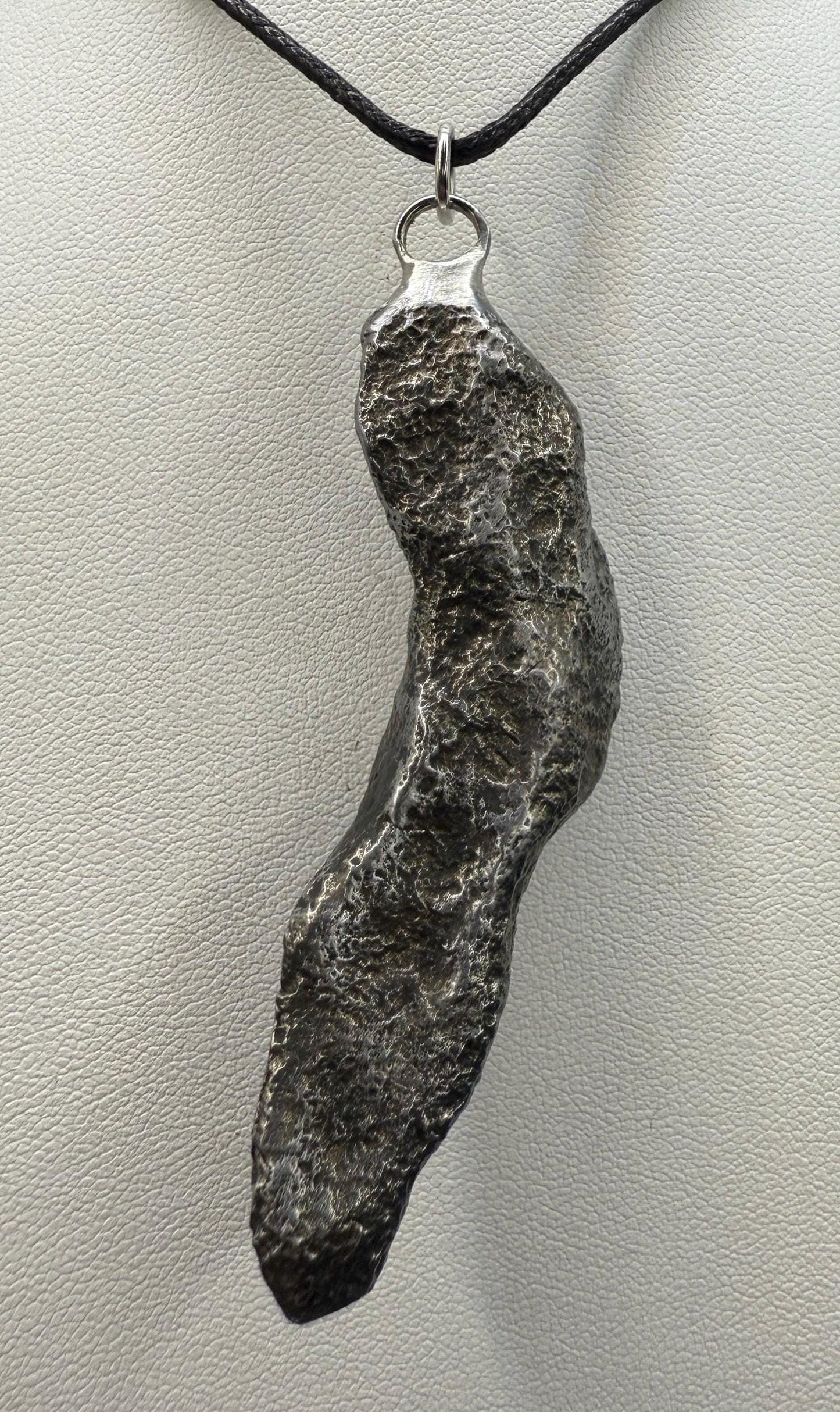 Sikhote-Alin Meteorite Pendant 48.16 grams, Astronomy Gift, Authentic Meteorite, Space Gift, Meteorite Jewelry, Iron Meteorite