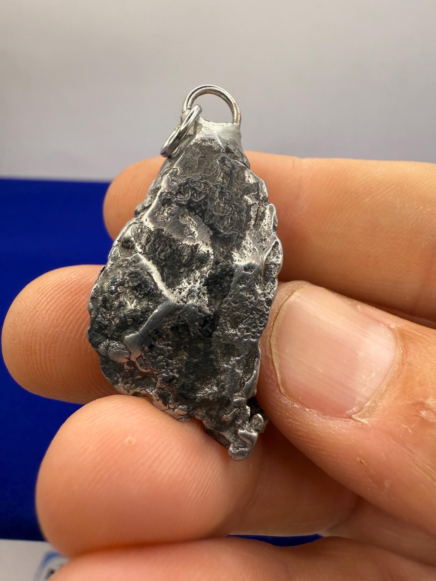 Uruaçu Meteorite Pendant: Uruacu, Rare Iron Space Gift, Brazil, 32.62 grams