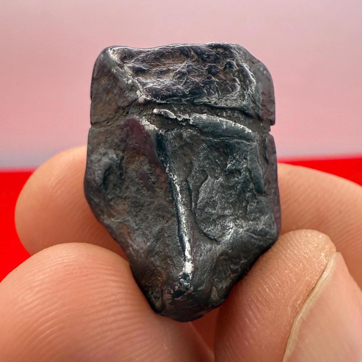 Rare Agoudal Iron Meteorite Specimen: Astronomy Space Gift, 19.85 grams