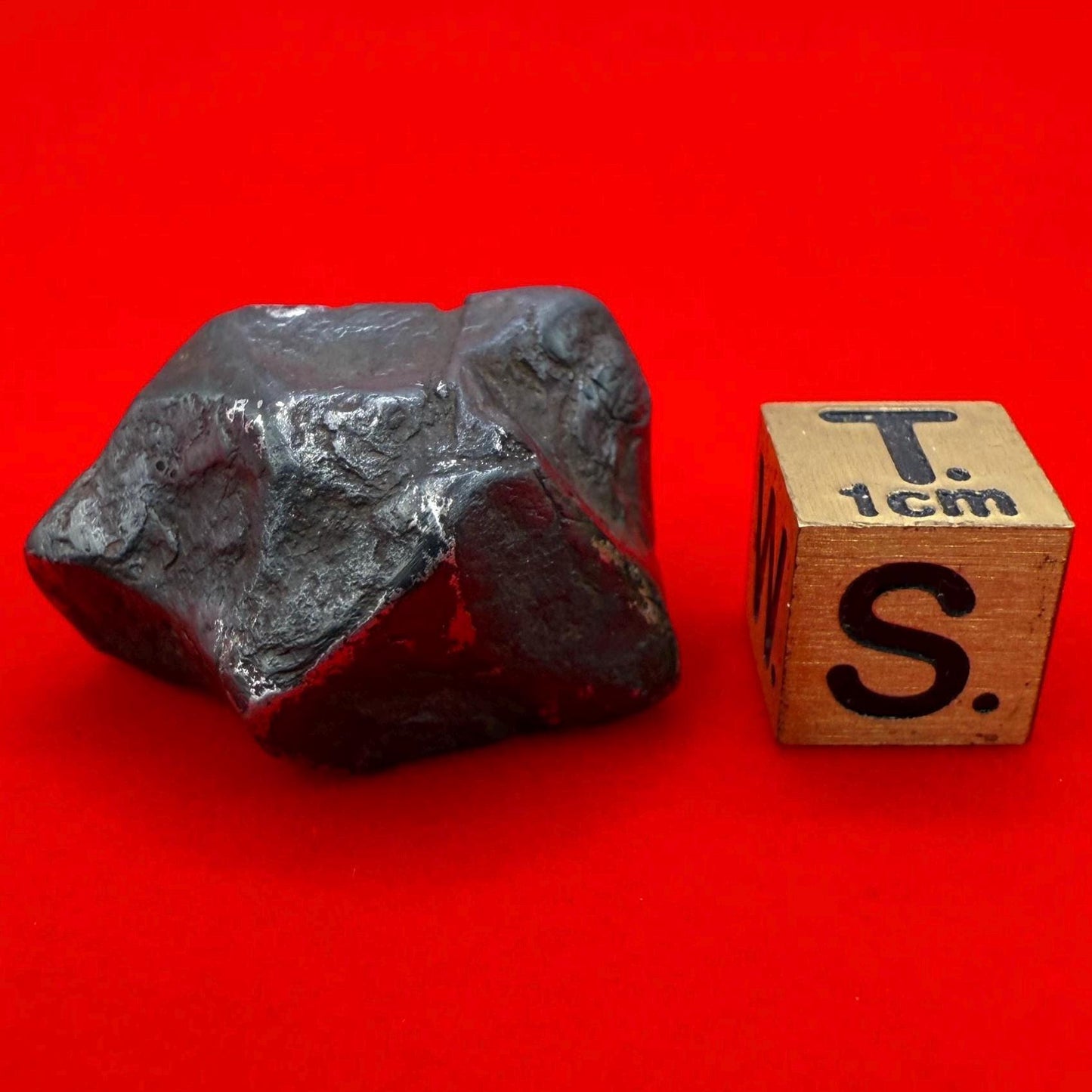 Rare Agoudal Iron Meteorite Specimen: Astronomy Space Gift, 19.85 grams