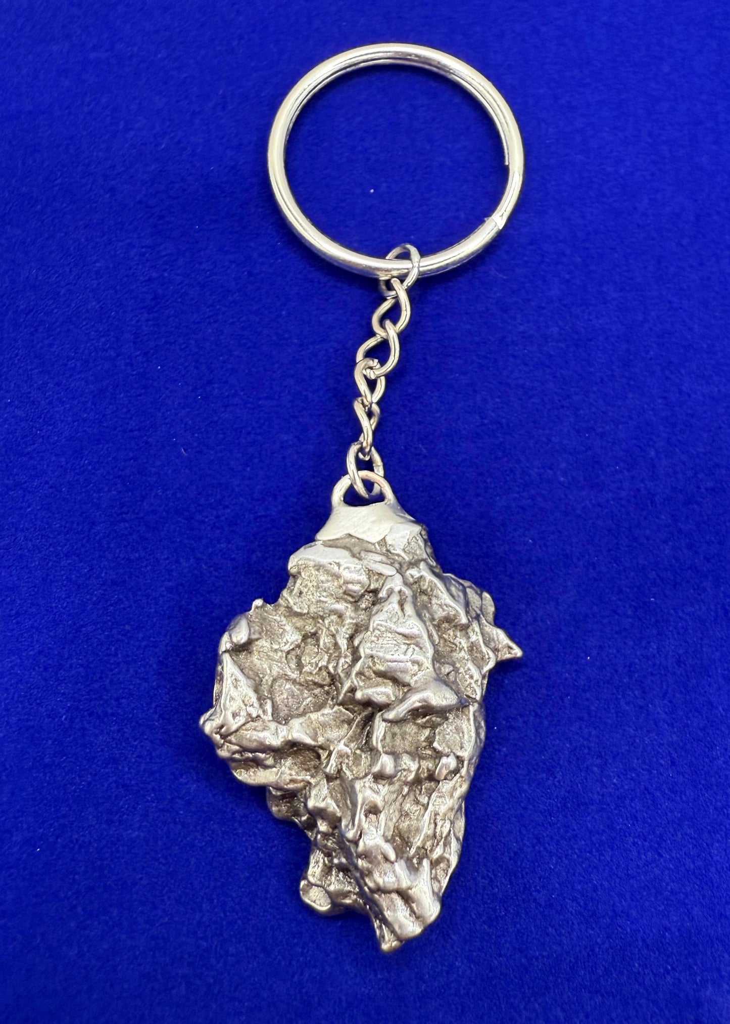Meteorite Keychain, Campo del Cielo Meteorite, Cosmic Keychain, Authentic Meteorite, Space Accessories, Astronomy Gift, Space Gift, 47.92g