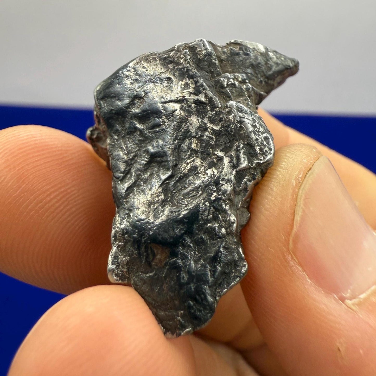 Uruacu Iron Meteorite Specimen: Space Gift, Authentic Meteorite, Brazil, 19.93 Grams