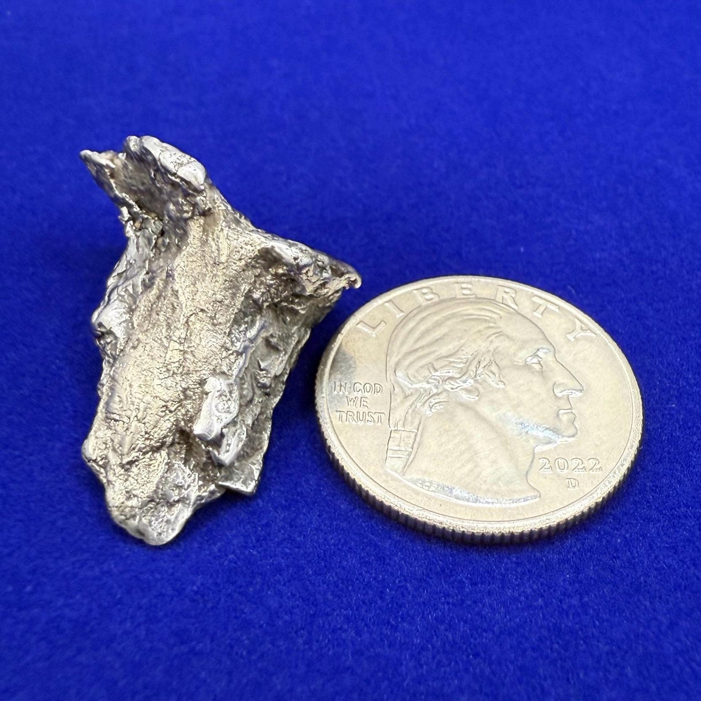 Uruacu Iron Meteorite Specimen: Space Gift, Authentic Meteorite, Brazil, 19.93 Grams