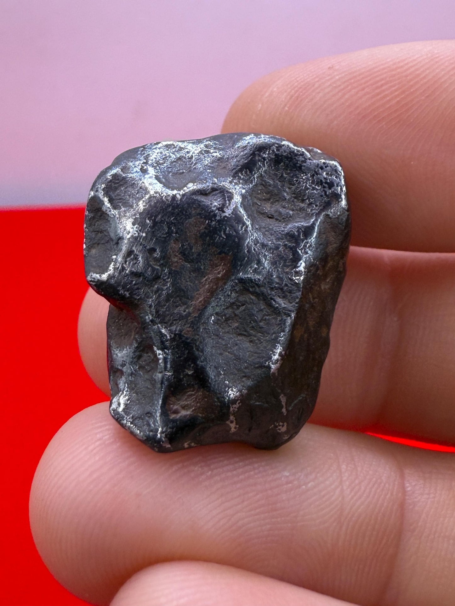 Rare Agoudal Iron Meteorite Specimen: Astronomy Space Gift, 25.07 grams