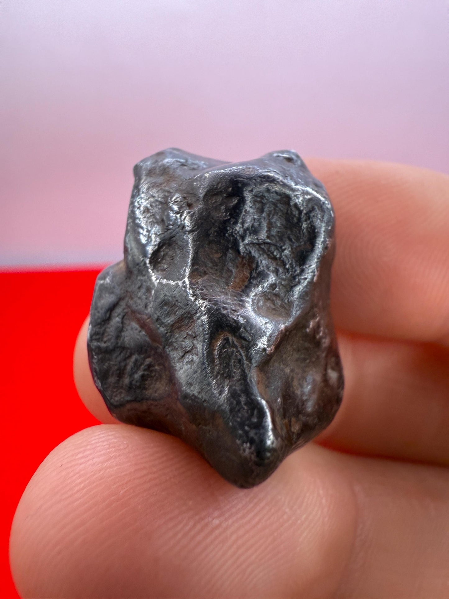 Rare Agoudal Iron Meteorite Specimen: Astronomy Space Gift, 25.07 grams
