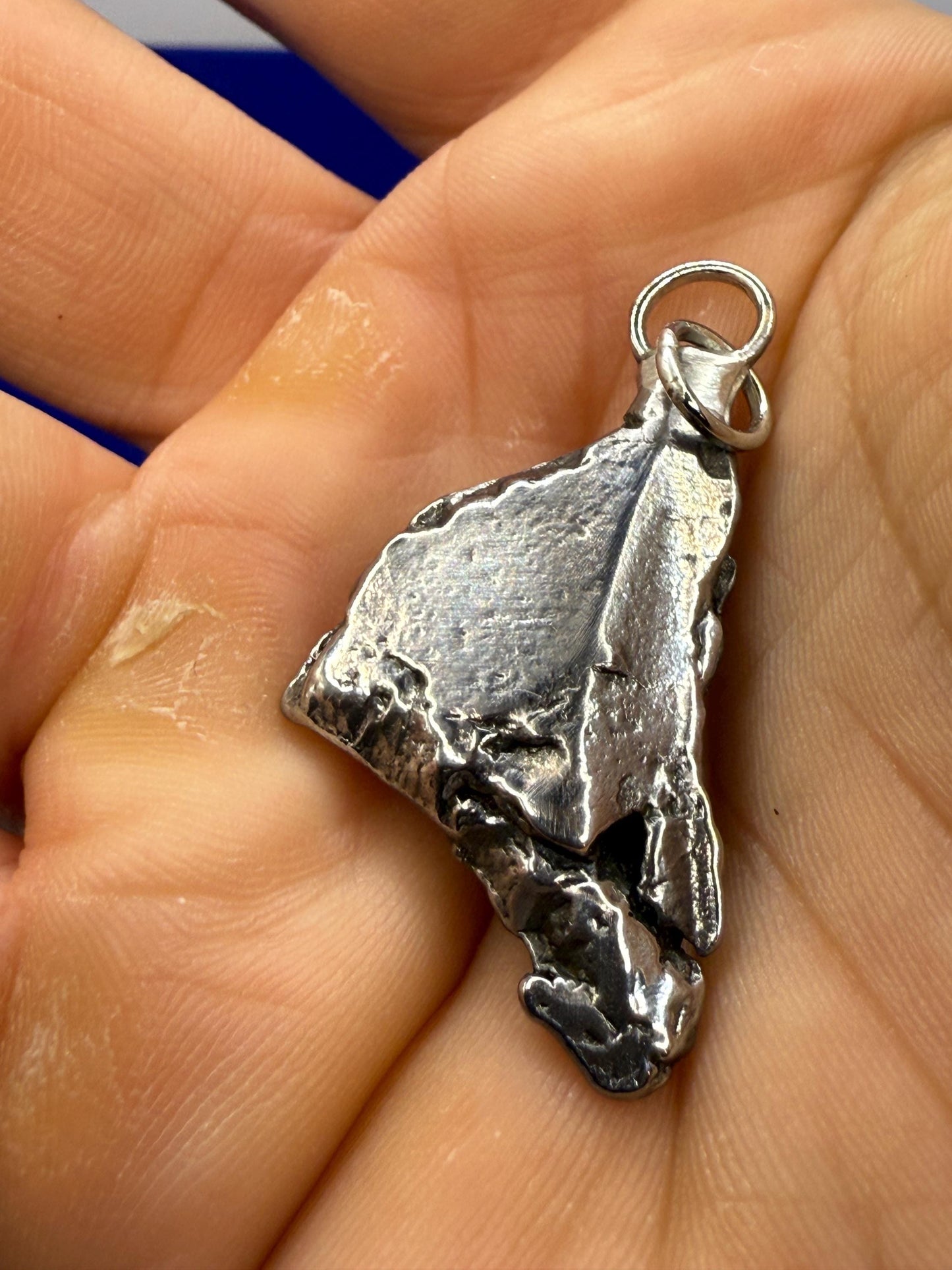 Beautiful Aletai Meteorite Pendant, 12.82 grams, Astronomy Gift, Authentic Meteorite, Meteorite Jewelry, Meteorite Pendant, COA, Space Gift