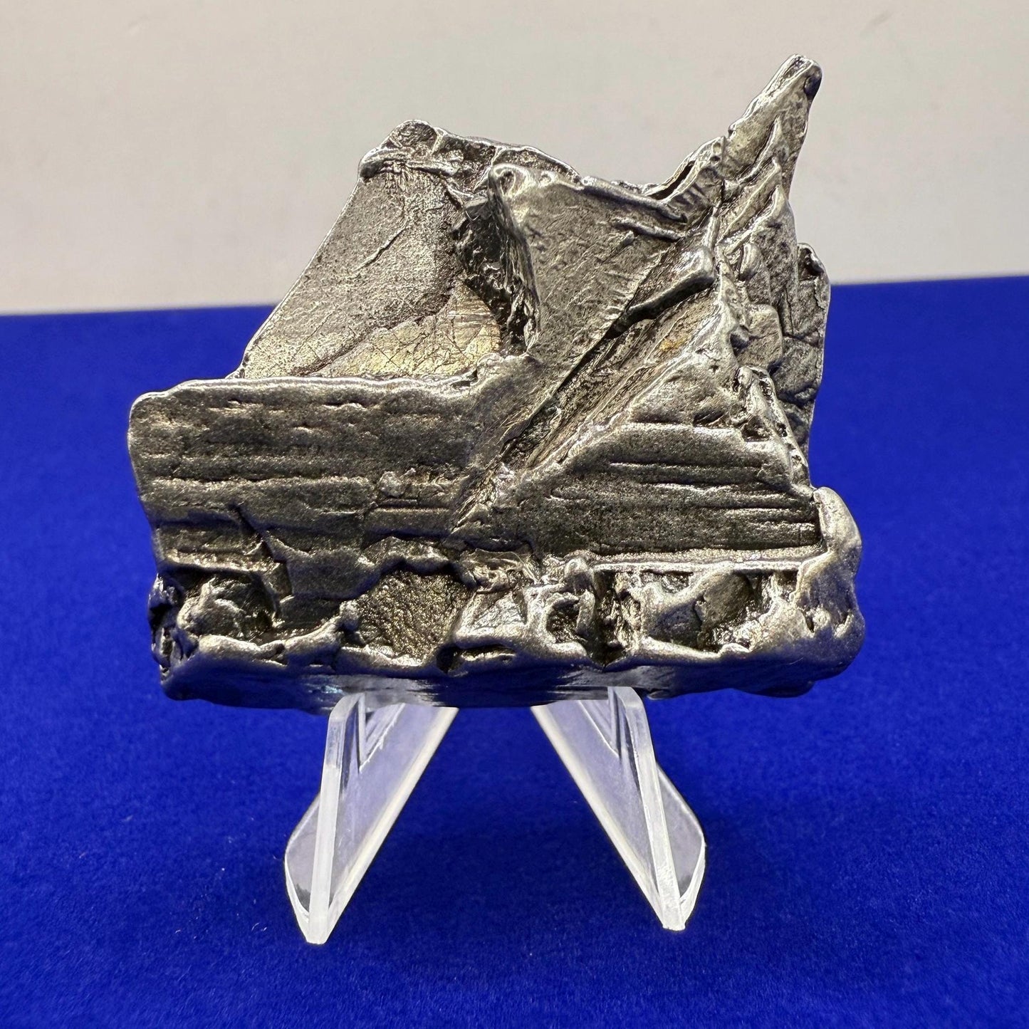 Aletai Iron-Nickel Meteorite Specimen: Astronomy Gift, COA, 64.04 grams