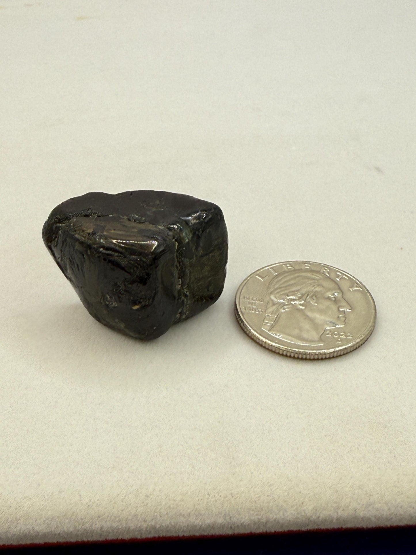 Nuummite Stone, Sorcerer’s Stone, Natural Nuummite, Greenland, Reiki, Rock Collection, Manifesting, Grounding, Energy Work, 19.47 grams