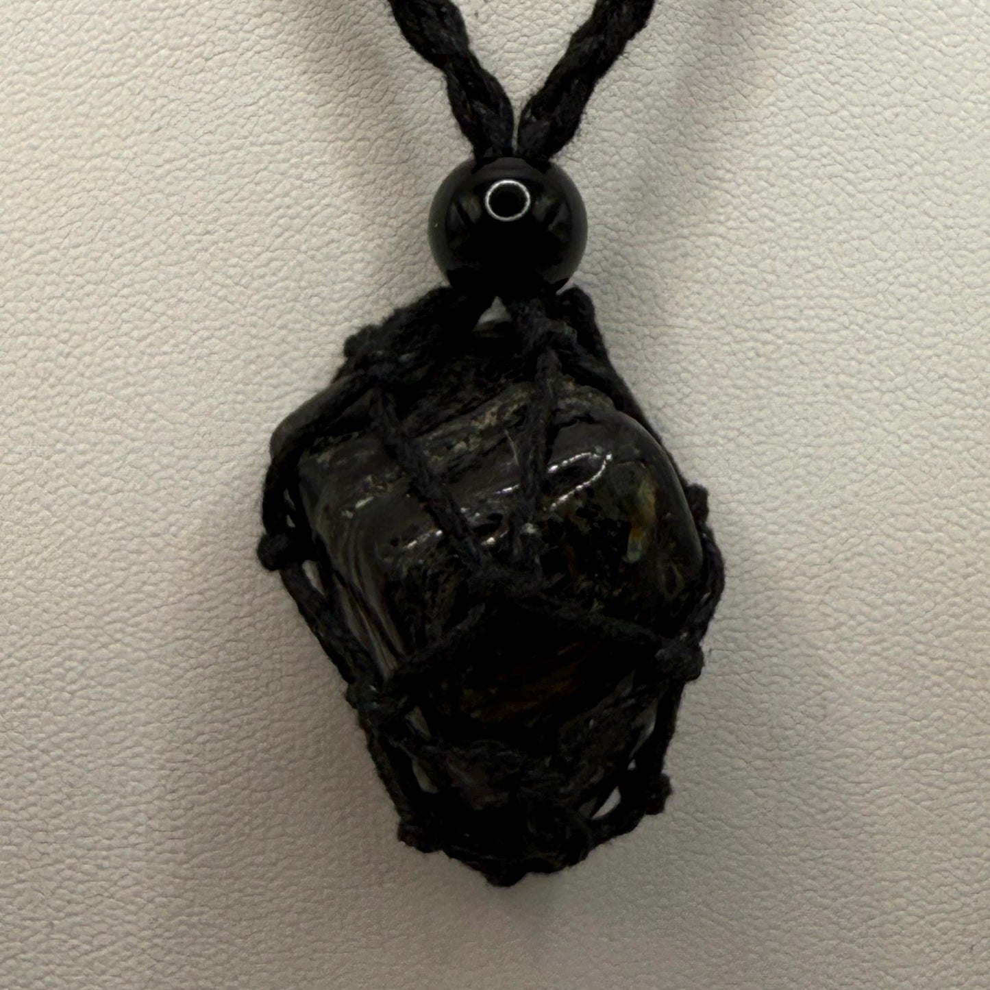 Nuummite Stone, Sorcerer’s Stone, Natural Nuummite, Greenland, Reiki, Rock Collection, Manifesting, Grounding, Energy Work, 19.47 grams