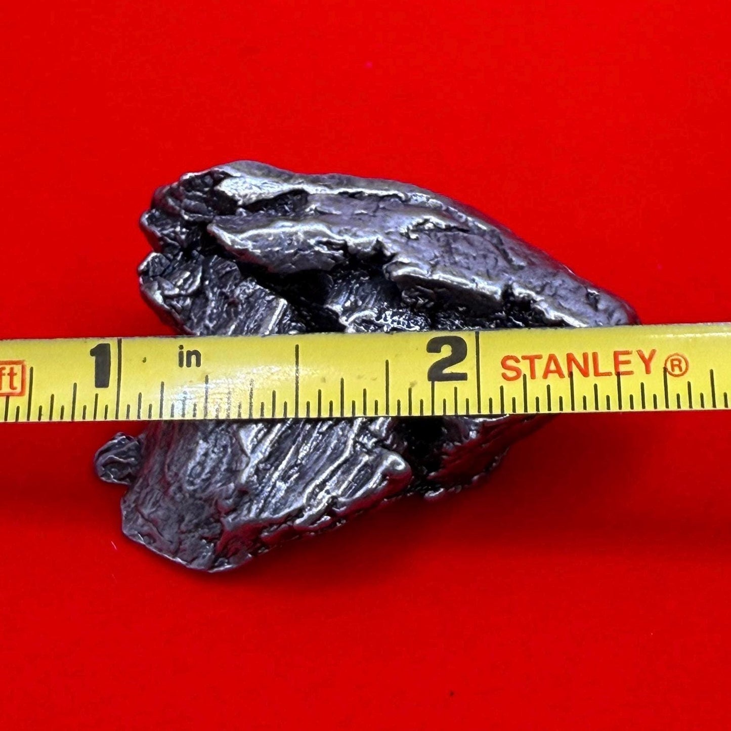 Aletai Iron-Nickel Meteorite Specimen: Astronomy Gift, COA, 45.84 grams
