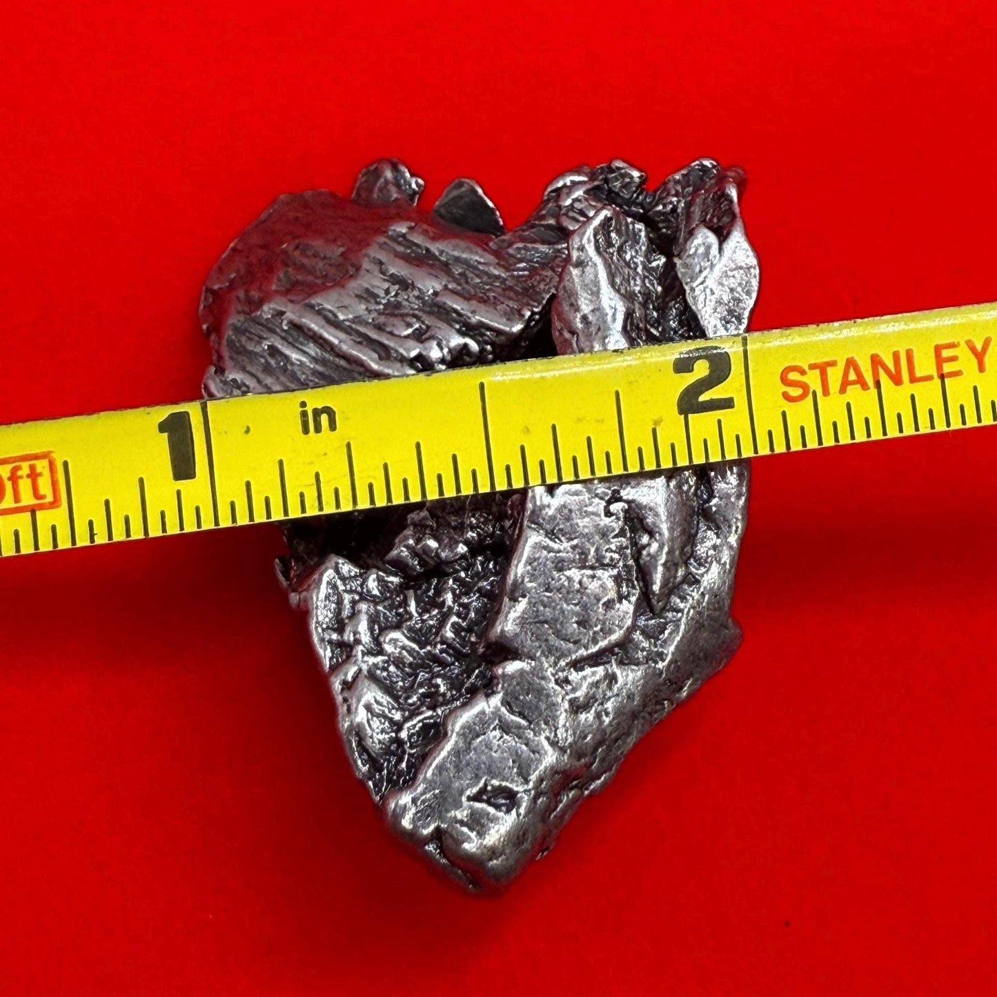 Aletai Iron-Nickel Meteorite Specimen: Astronomy Gift, COA, 45.84 grams