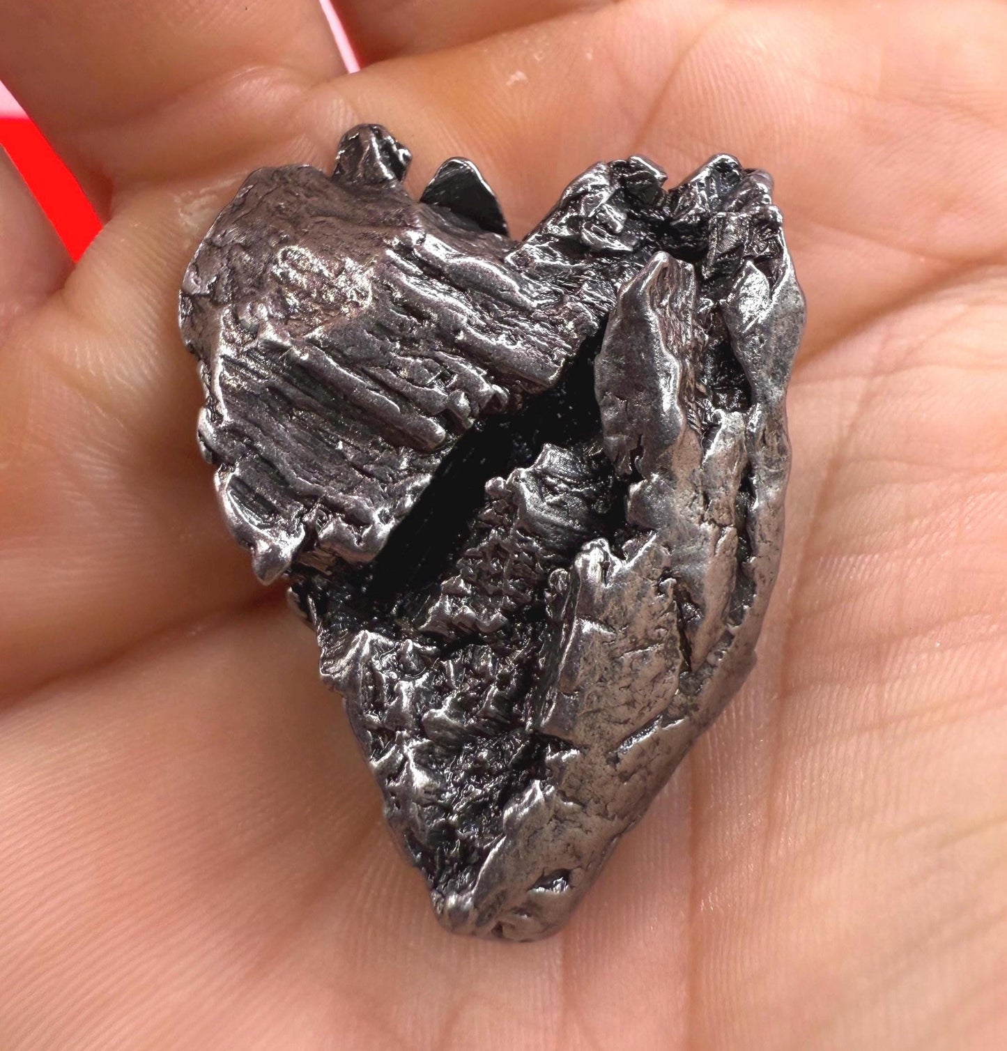Aletai Iron-Nickel Meteorite Specimen: Astronomy Gift, COA, 45.84 grams